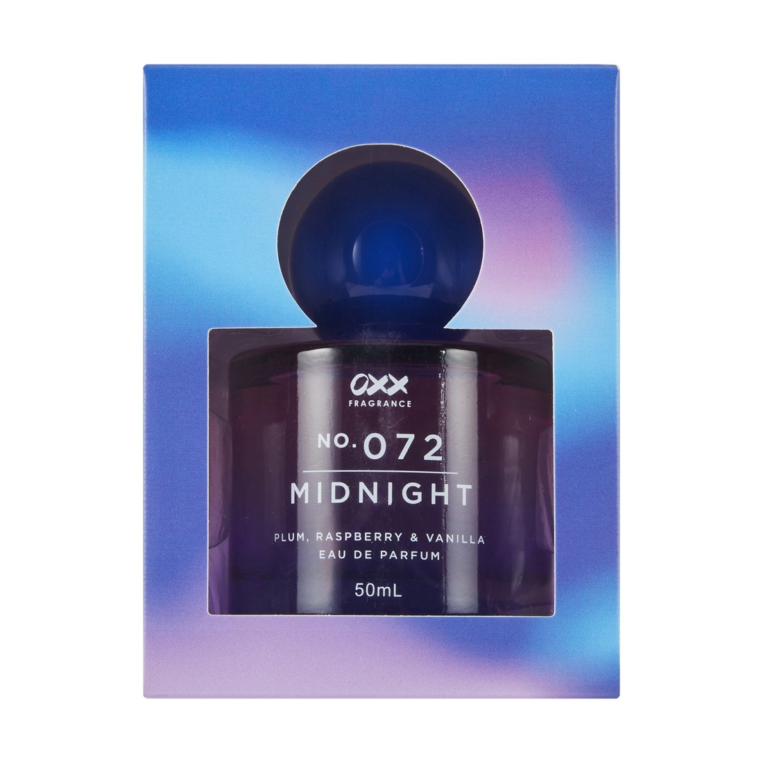 1 OXX Fragrance No. 072 Midnight Eau De Parfum 50ml - Plum, Raspberry and Vanilla, 1 of 6