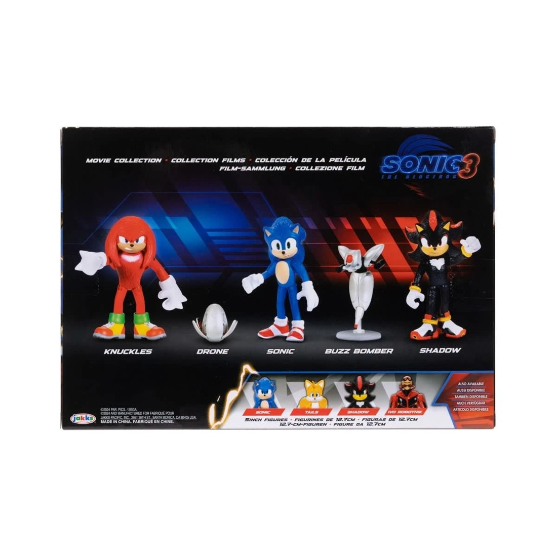 2 6cm Sonic the Hedgehog 3 Movie Collection Pack, 2 of 3