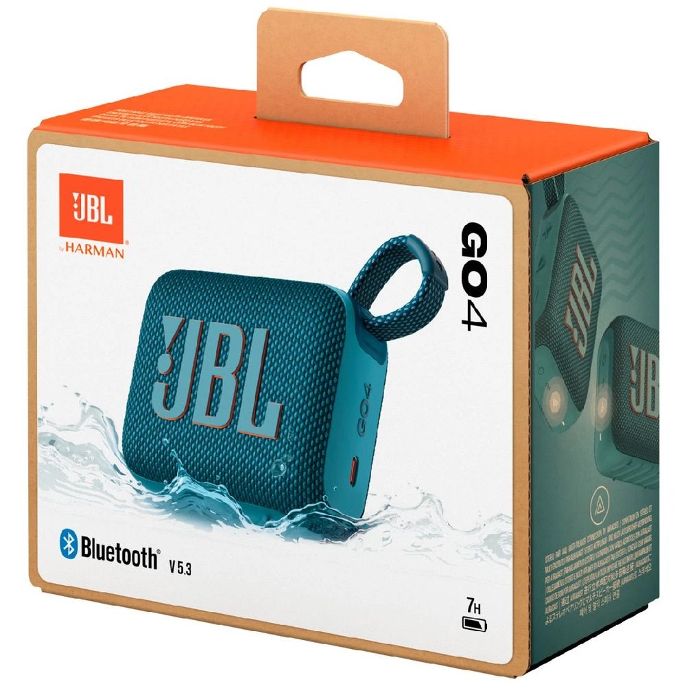 7 JBL Go 4 Mini Bluetooth Speaker Blue, 7 of 7