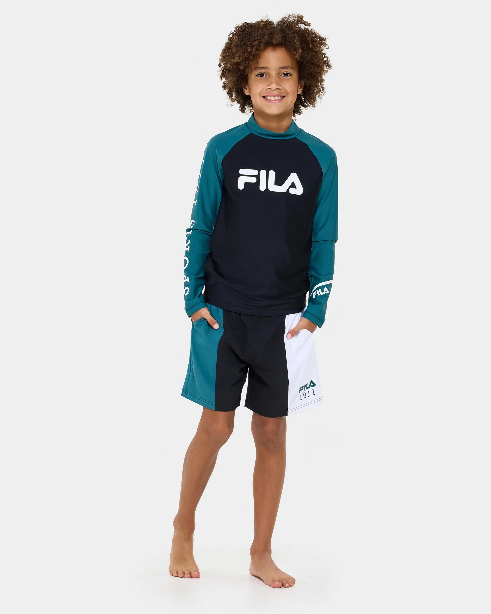 6 Ads Splice Boardshorts - Fila BLACK, 6 of 6