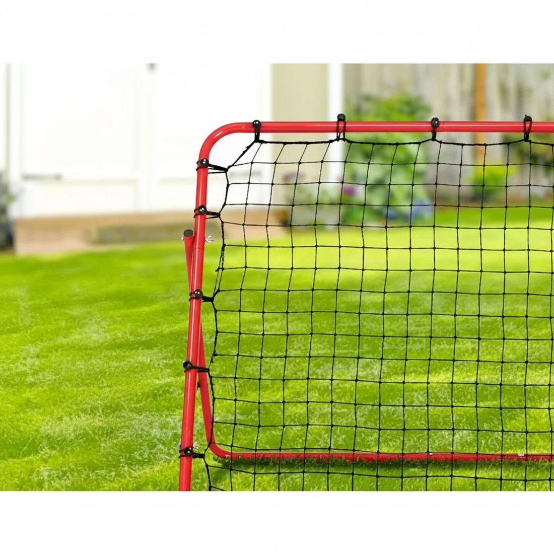 6 Everfit Baseball Soccer Net Rebounder Football Goal Net Sports Training Aid - Red, 6 of 6