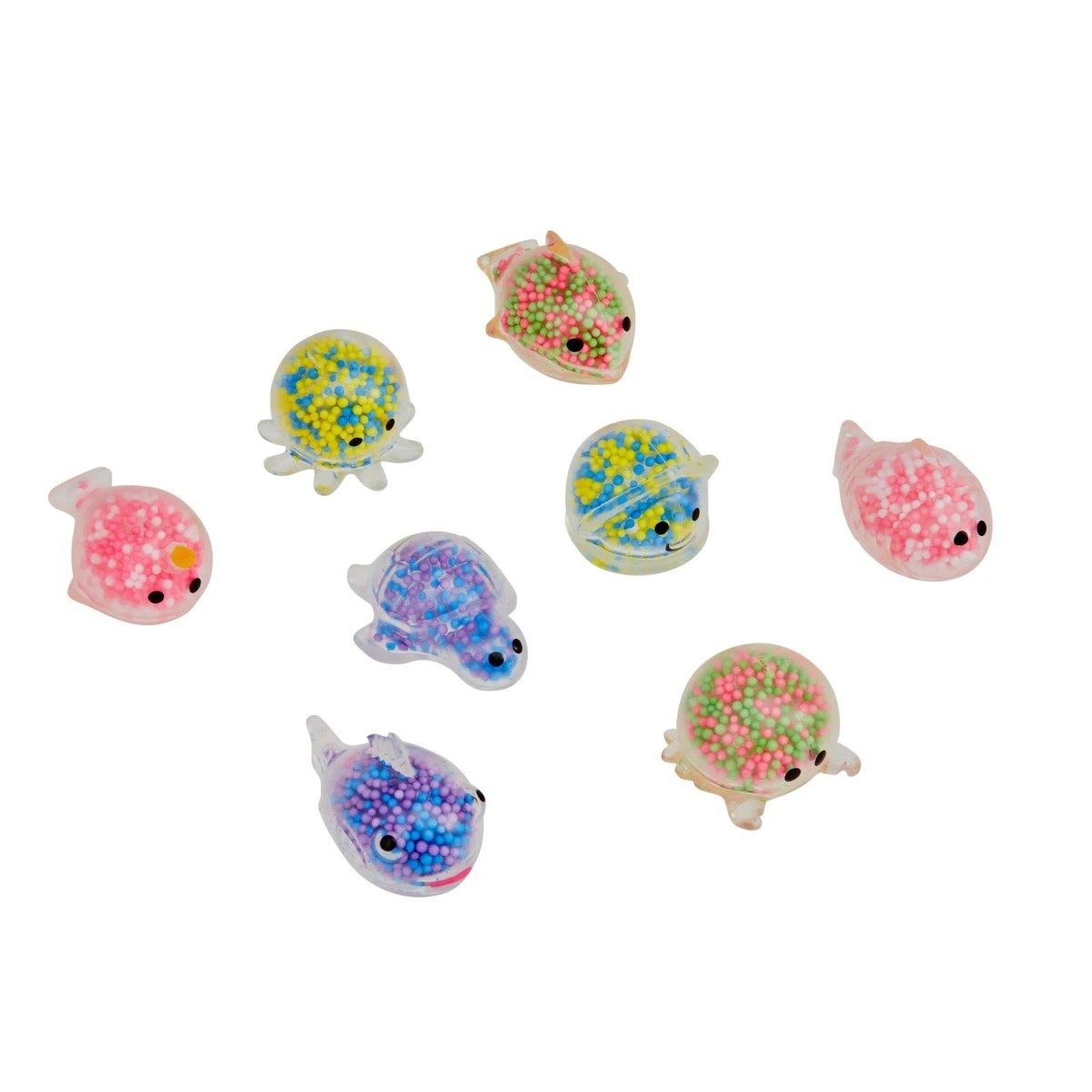 4 20 Pack ToyMania The Sensory Toy Box Squishy Foam Bead Friends Set, 4 of 5