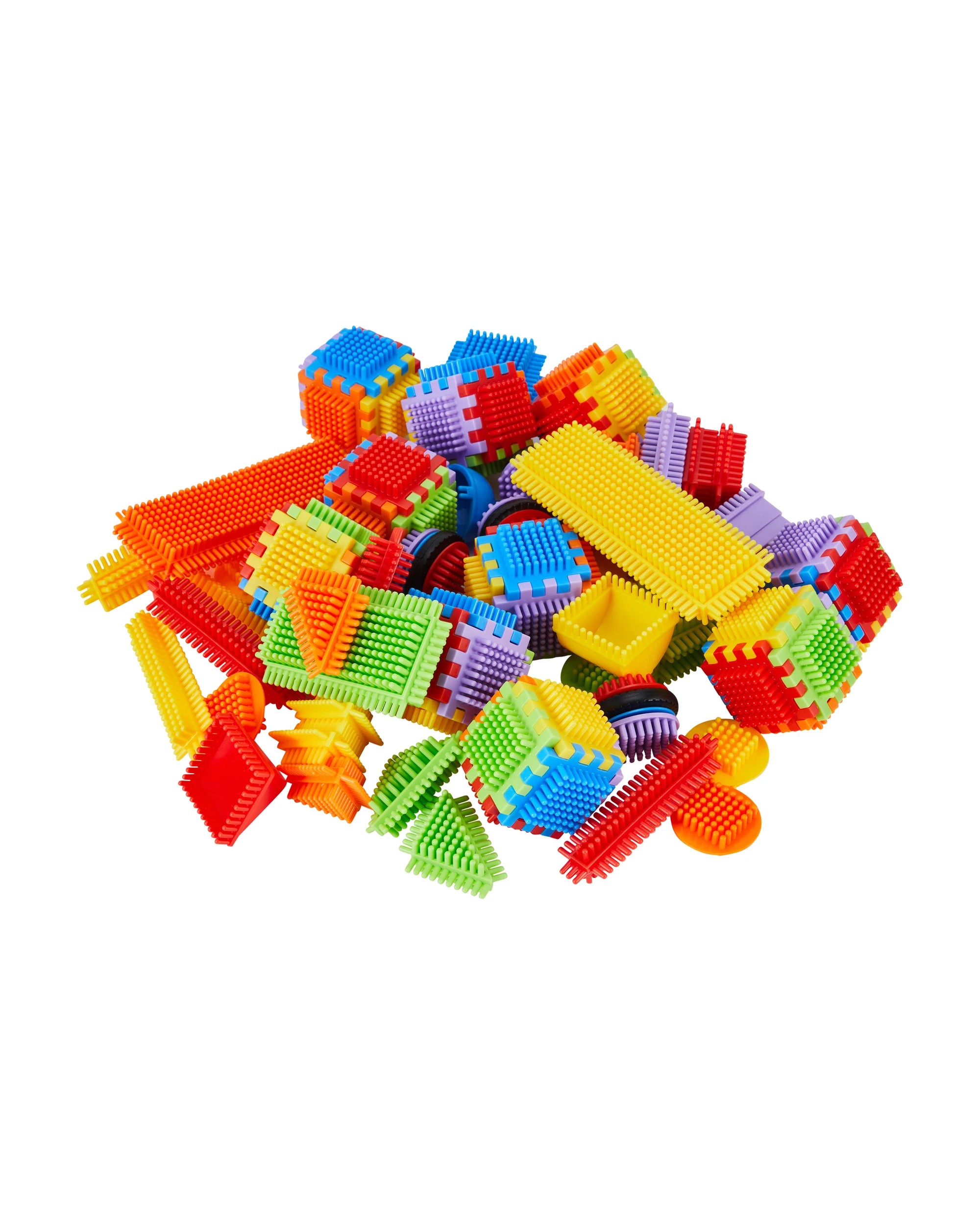4 100 Piece Push and Lock Blocks Tub, 4 of 4