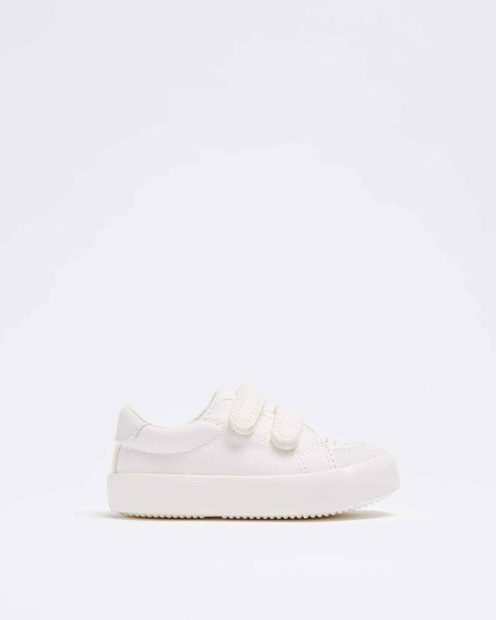 2 Target Baby Retro Sneakers WHITE, 2 of 2