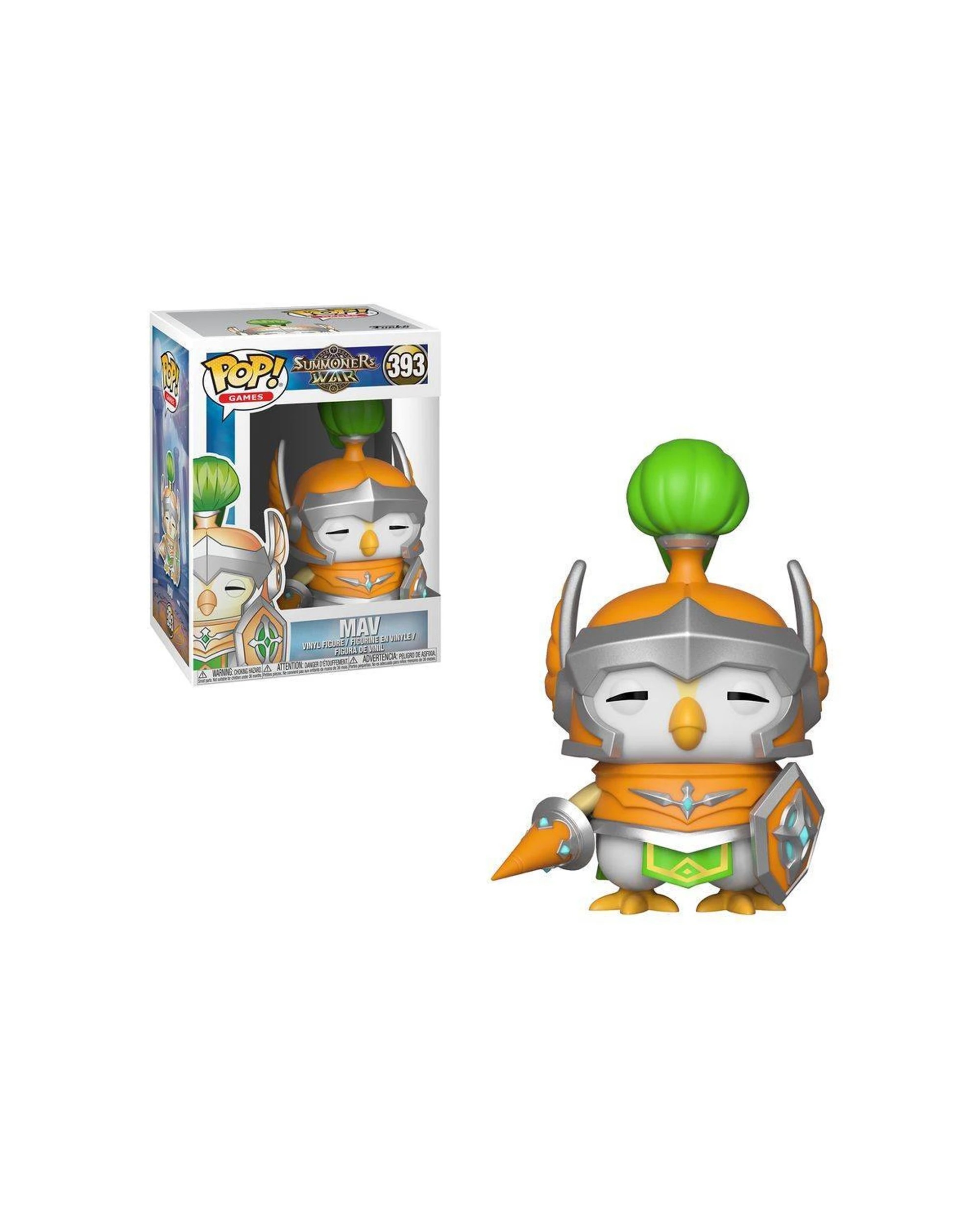 1 Pop Vinyl Figurine Summoners War - Mav 10cm Collectible Toy Figure Boxed - Multi, 1 of 3
