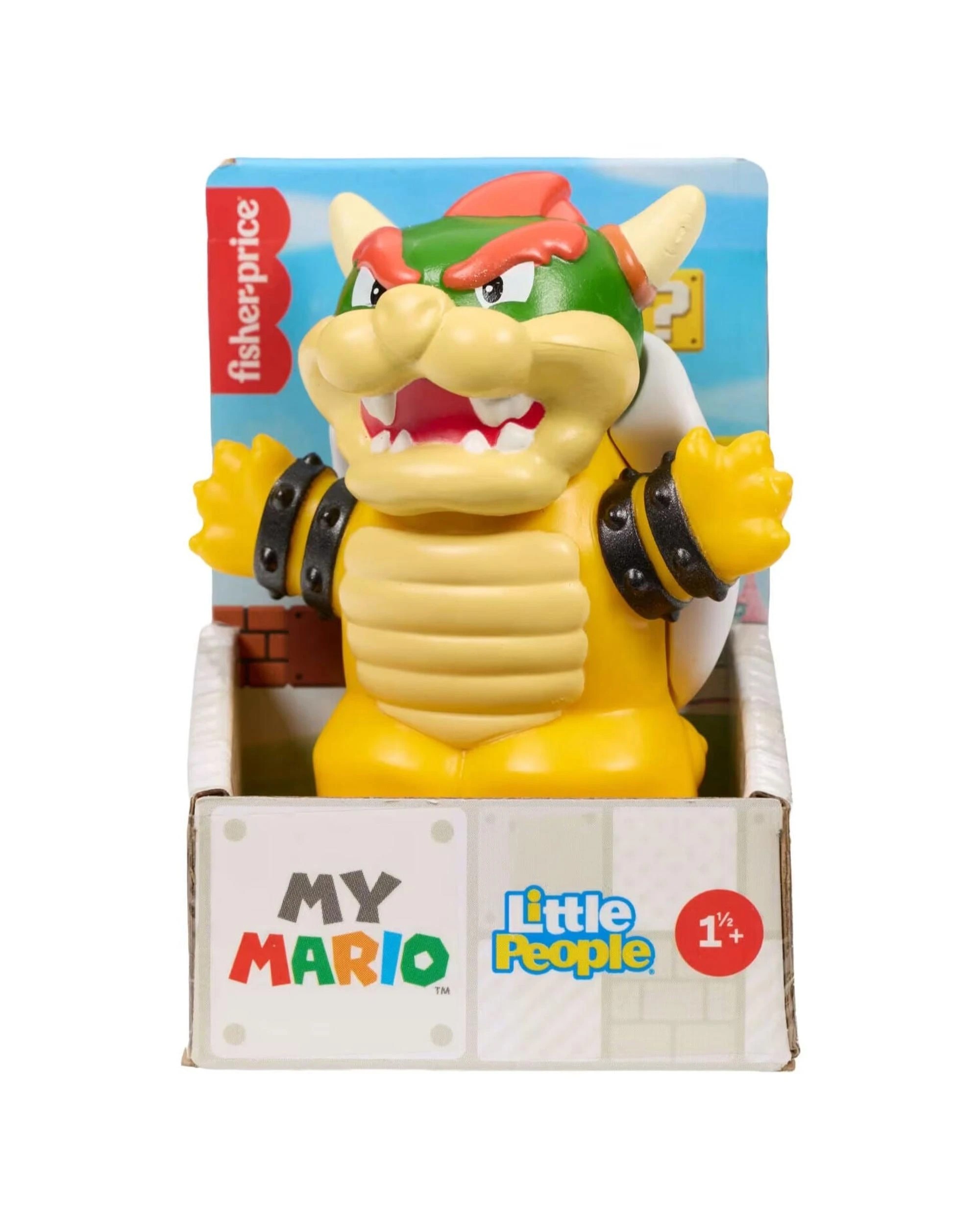 1 Fisher-Price Little People My Mario Bowser Character Figure, 1 of 3