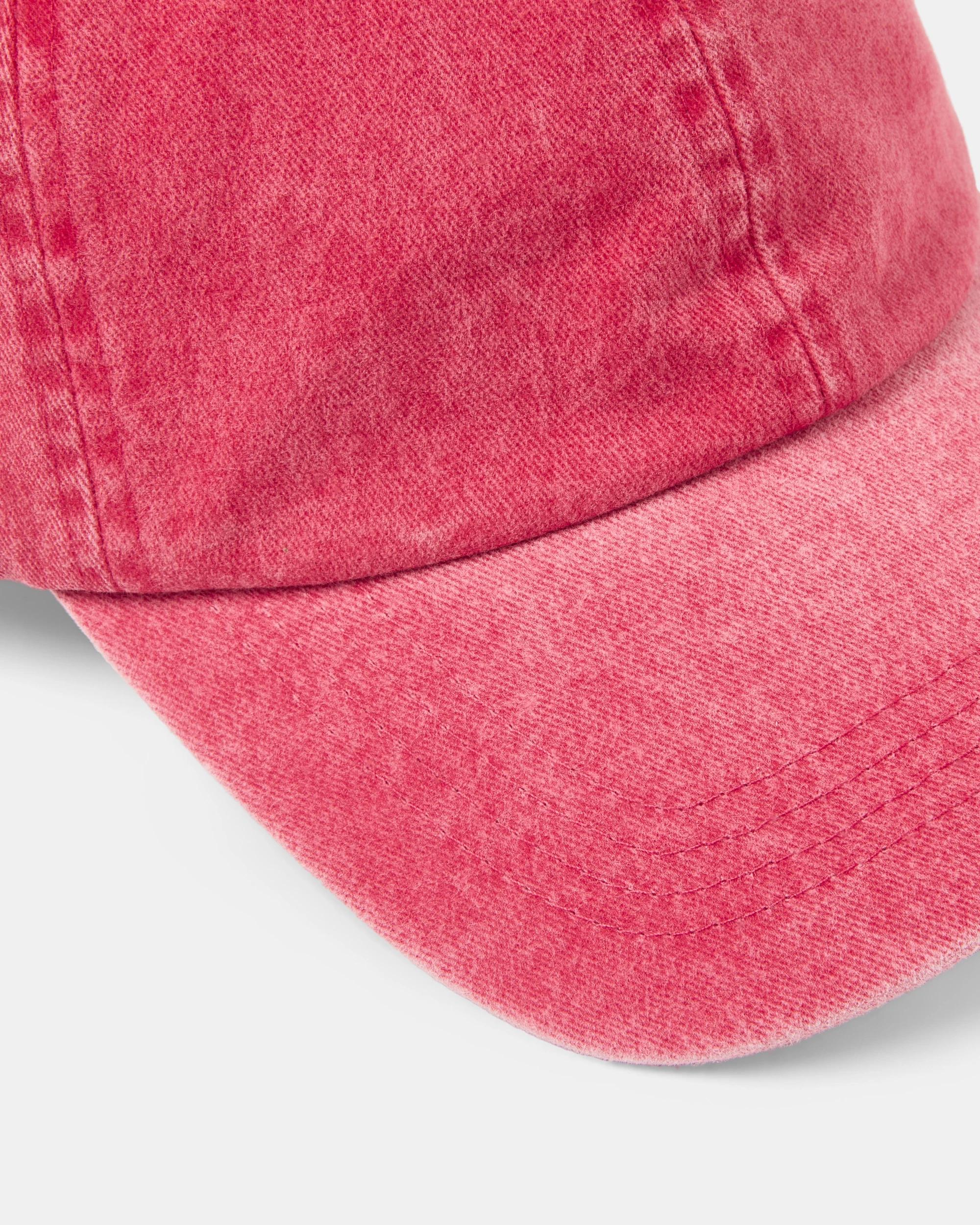 3 Washed Dad Cap Tomato Red, 3 of 4