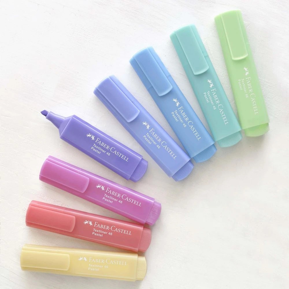 8 Faber-Castell Textliner Ice Highlighter Pastel Turquoise, 8 of 9