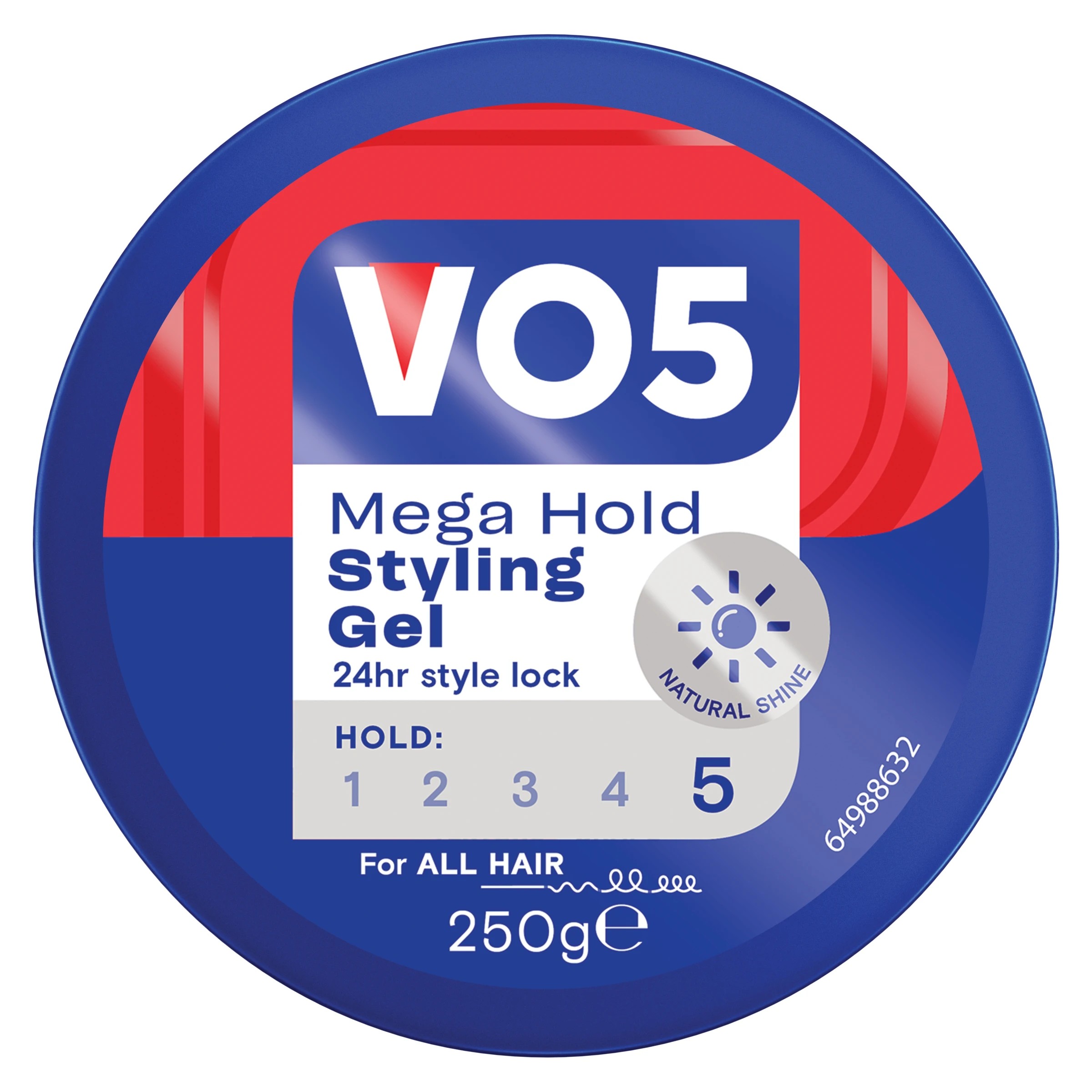 3 Vo5 Megahold Styling Hair Gel Tub 250g, 3 of 8