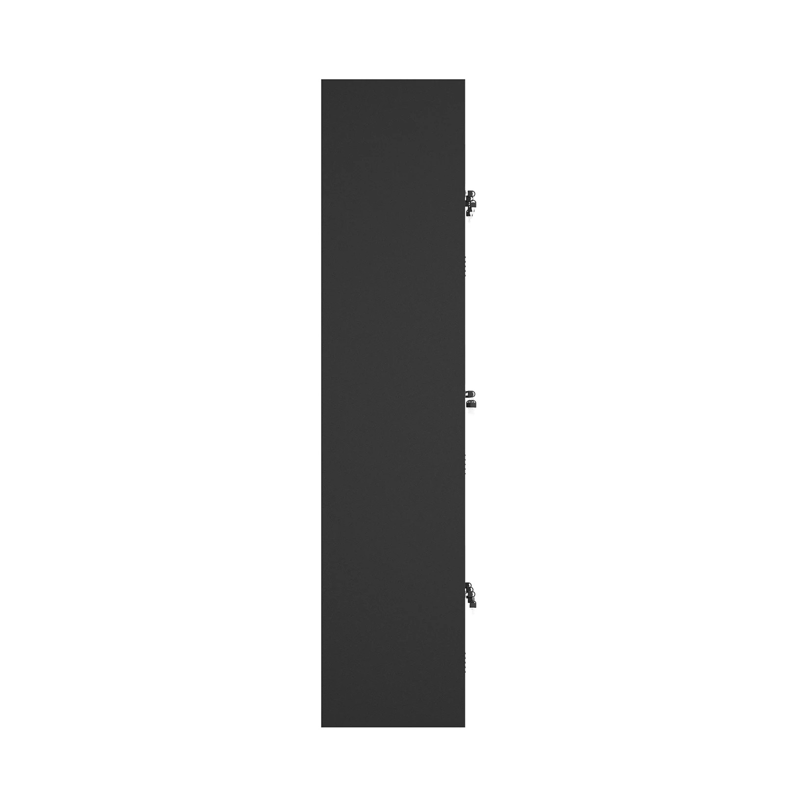 10 Oikiture 9 Doors Locker Cabinet Steel Storage Cupboard Office School Gym - Black, 10 of 10