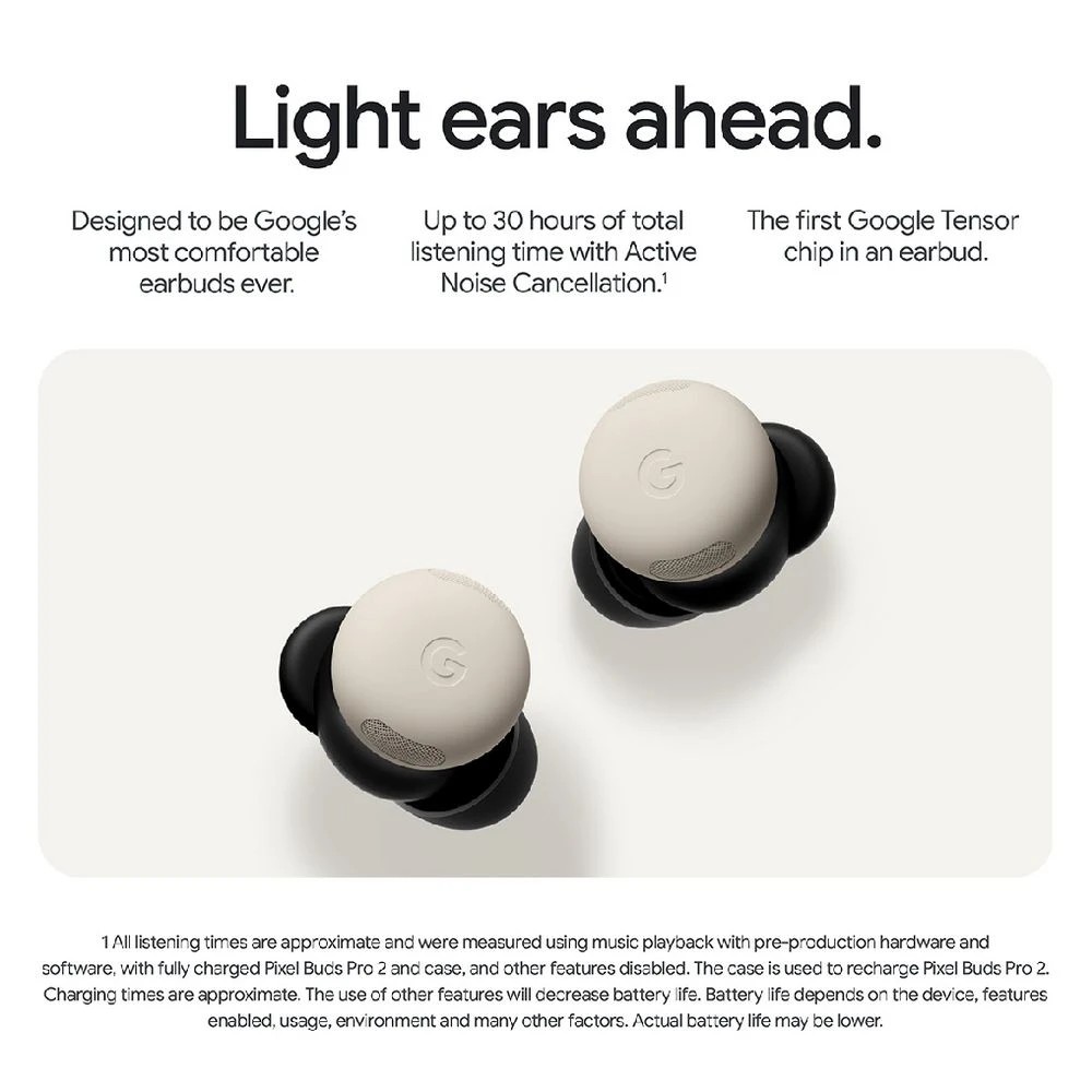 5 Google Pixel Buds Pro 2 Porcelain, 5 of 10