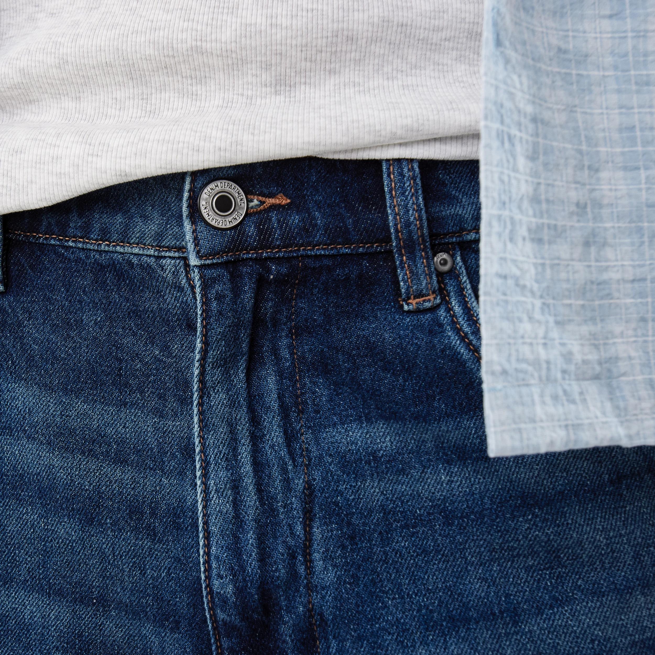 6 Baggy Denim Shorts Dark Wash, 6 of 6