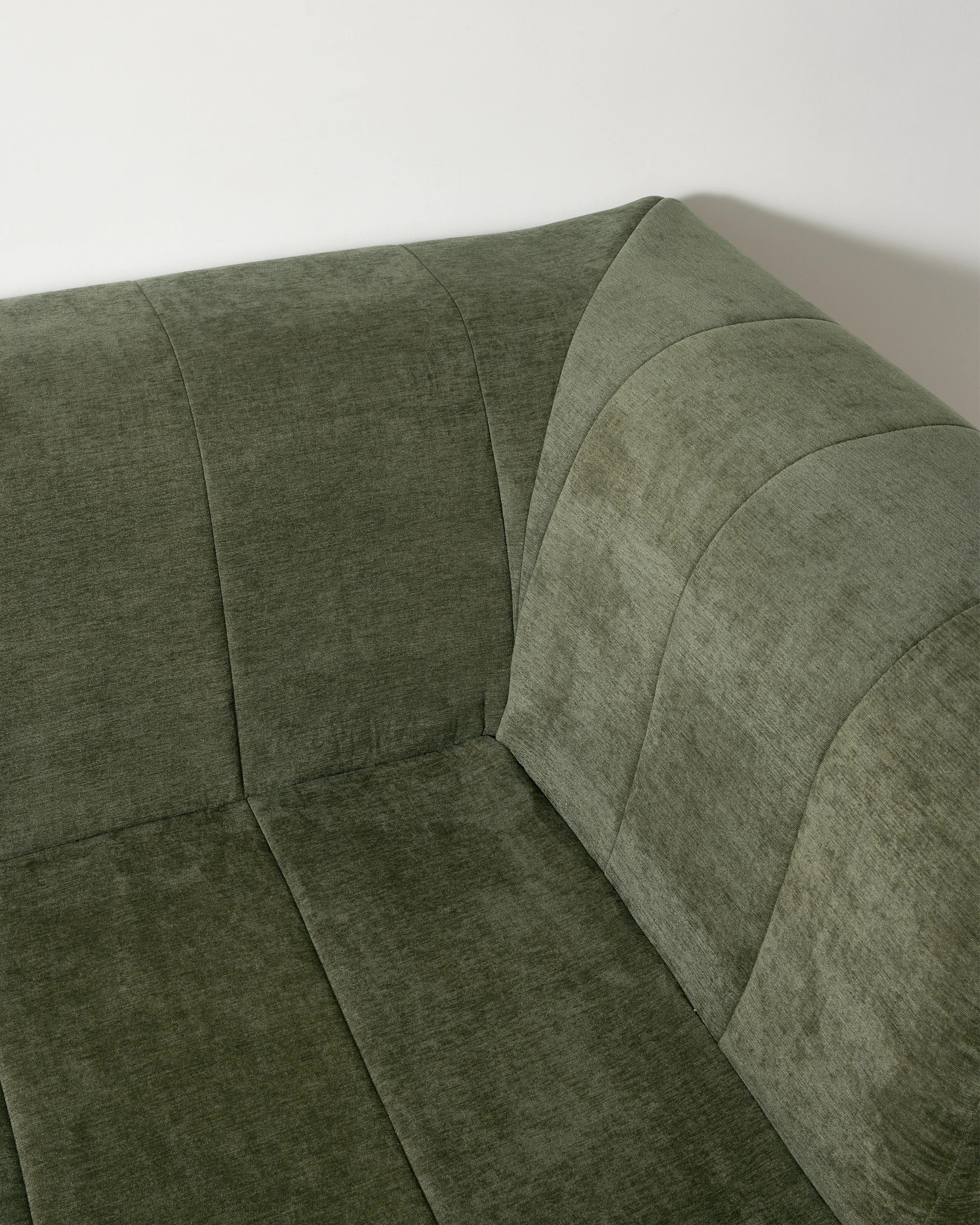 5 Trove 2.5 Seat Compressed Sofa - Green, 5 of 6