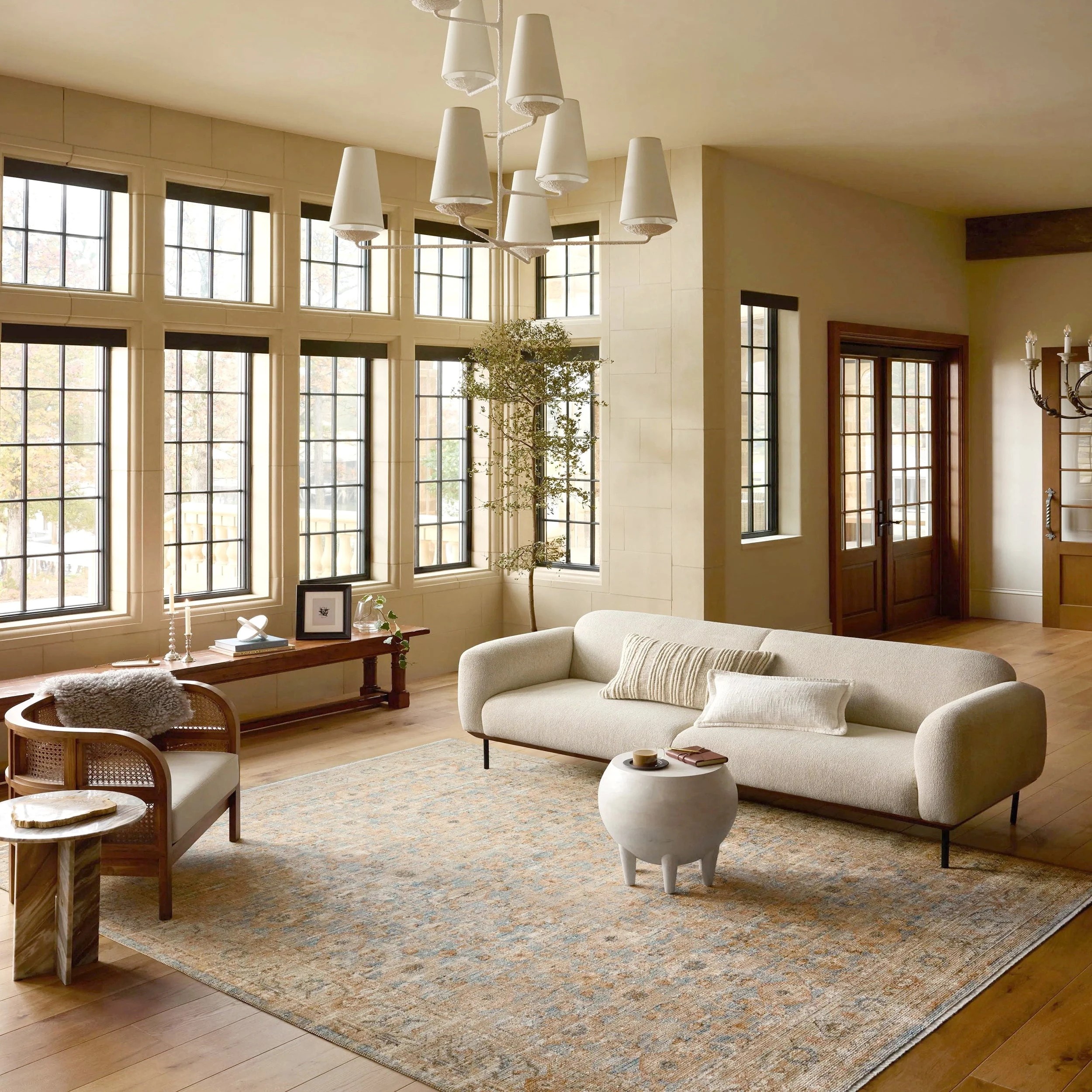 2 Common Ground Rugs Heirloom 15 180x120cm - Blue, 2 of 7