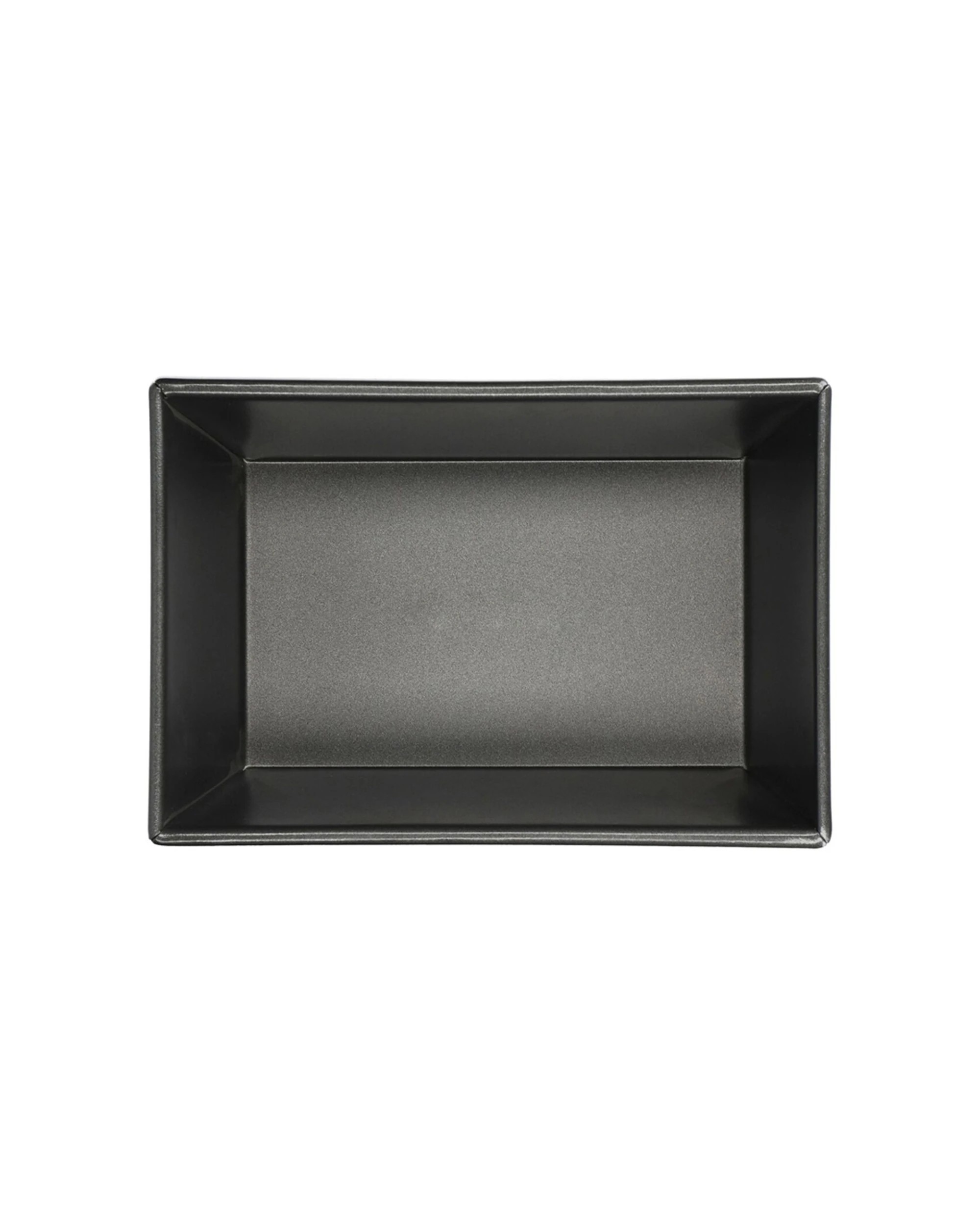 5 Mastercraft 2x 24x16cm Heavy Base Non-Stick Box Sided Loaf Bread Pan - Black, 5 of 6