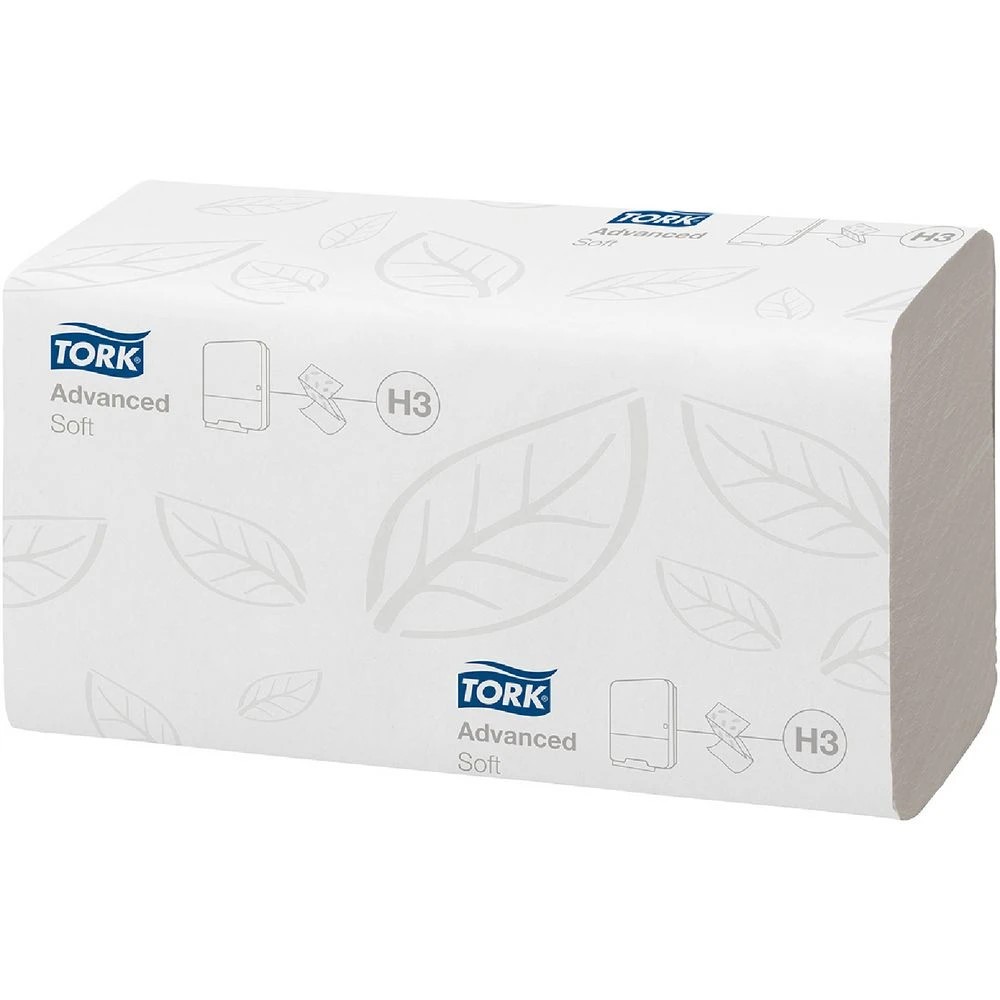 1 Tork H3 Singlefold Hand Towels 2 Ply 250 Pack, 1 of 1