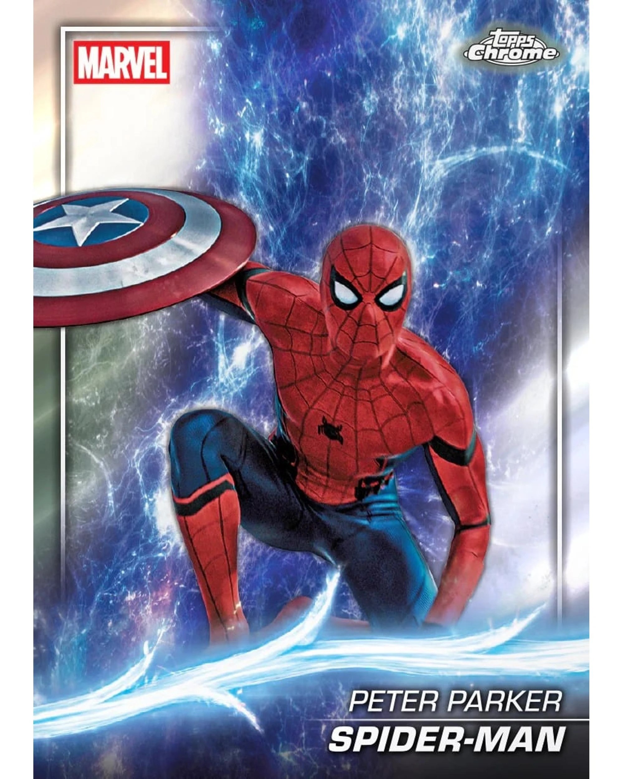 7 Topps 2025 Chrome Marvel Studios Cinema Blaster Box, 7 of 10