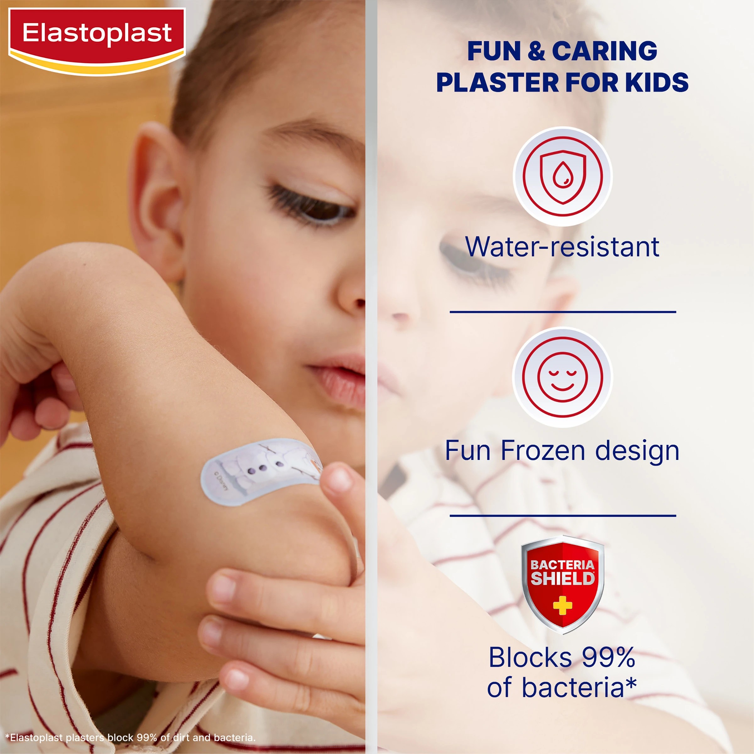 3 20 Pack Disney Frozen II Elastoplast Plasters, 3 of 10