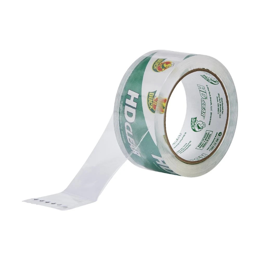 5 Duck Heavy Duty Packaging Tape 48mm x 50m Clear, 5 of 5