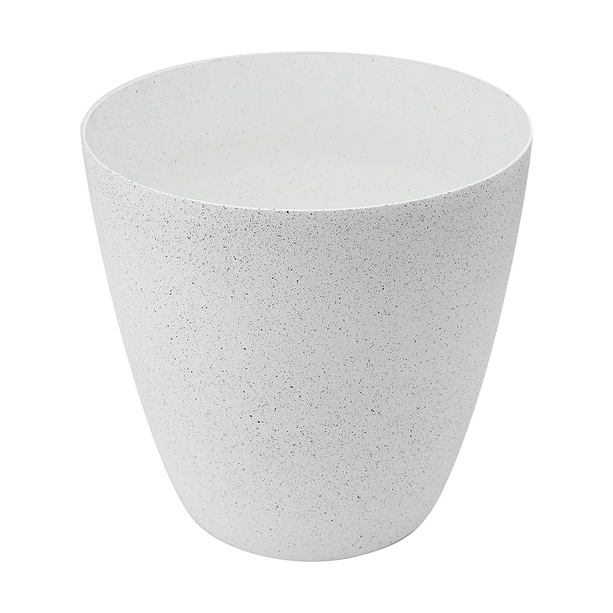 2 35cm Textured Pot - White, 2 of 5