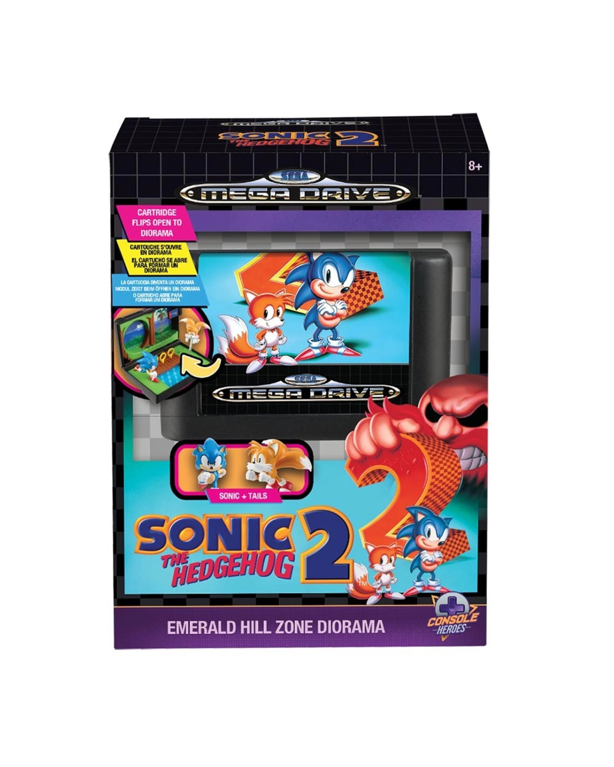 4 Sonic the Hedgehog 2 - Console Heroes Emerald Hill Zone Diorama, 4 of 4