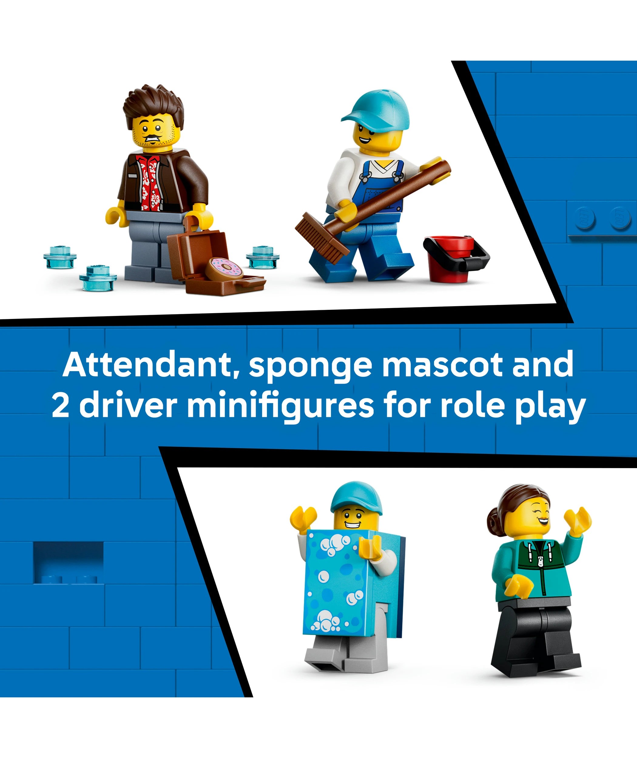 7 LEGO City Drive-Through Car Wash 60497, 7 of 9