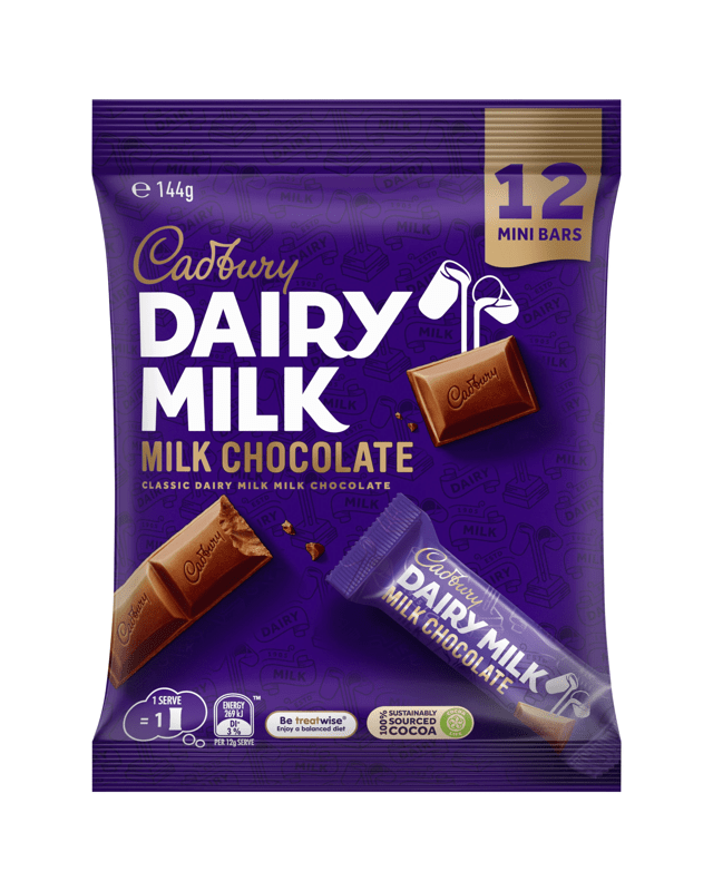 12 Pack Cadbury Dairy Milk Chocolate 