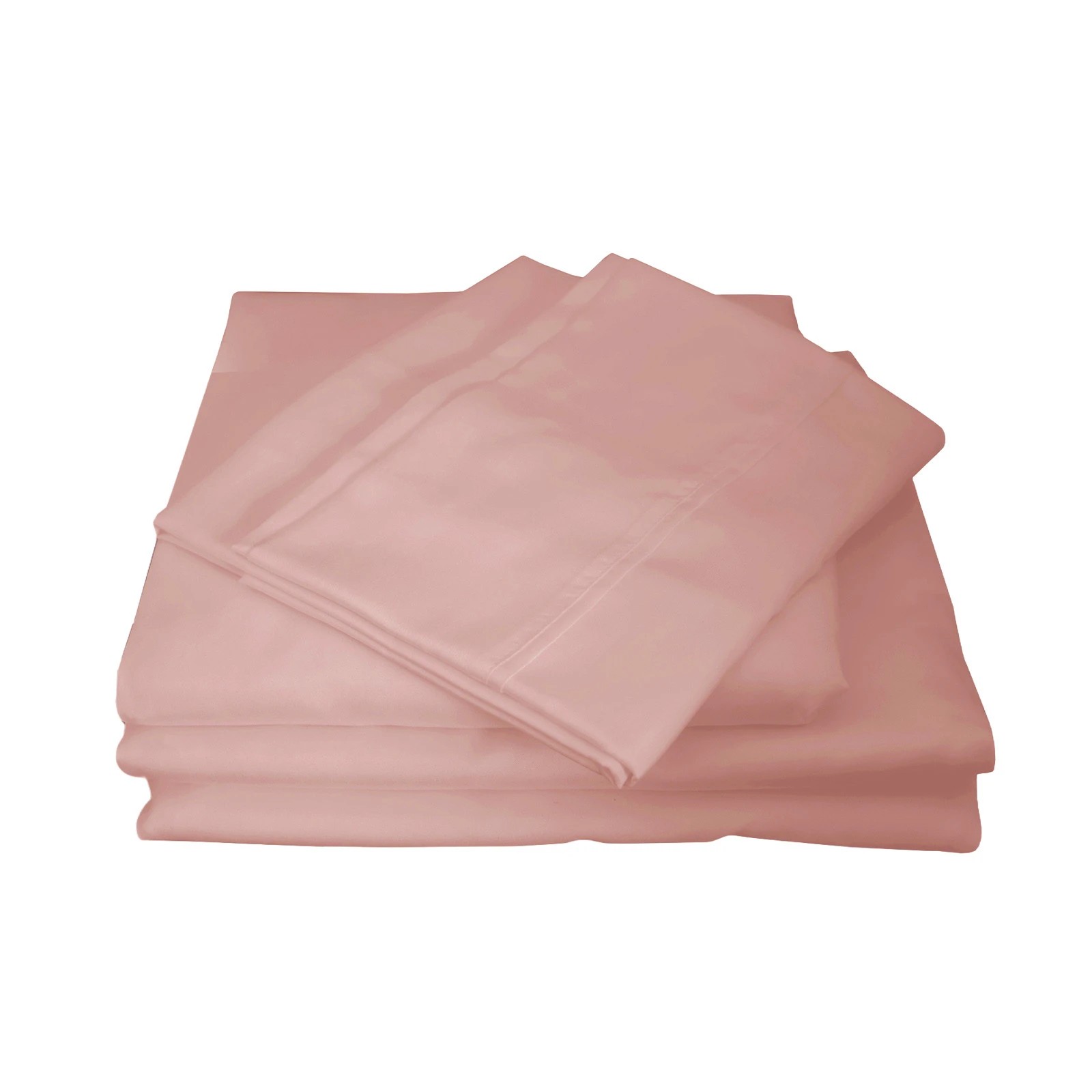 1 Royal Comfort 1000TC Balmain Hotel Grade Bamboo Cotton Sheets Pillowcases Set - Queen Bed - Pink, 1 of 5
