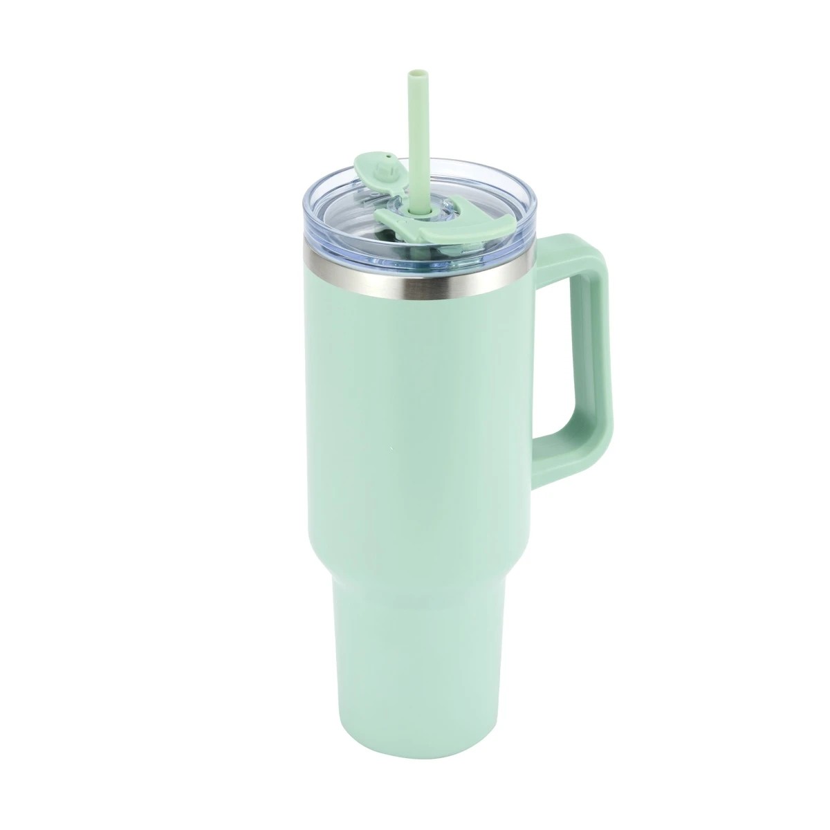 1 1.18L Green Jumbo Tumbler with Handle, 1 of 10