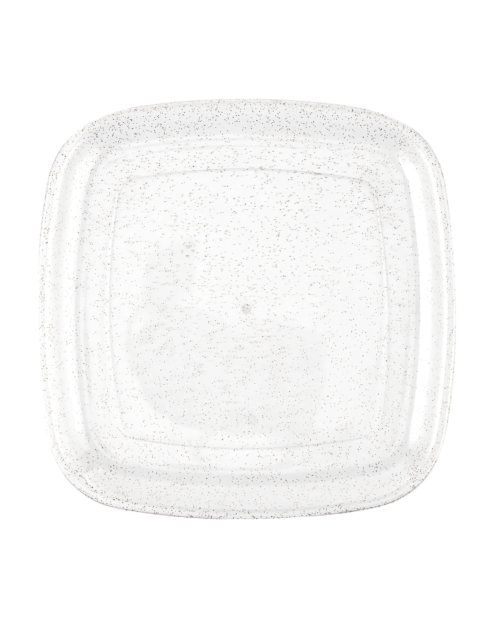 3 Reuseable Gold Glitter Platter, 3 of 4