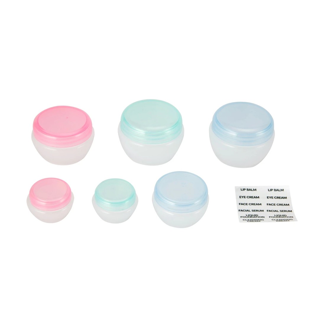 2 6 Pack Travel Solutions Stackable Jars, 2 of 10