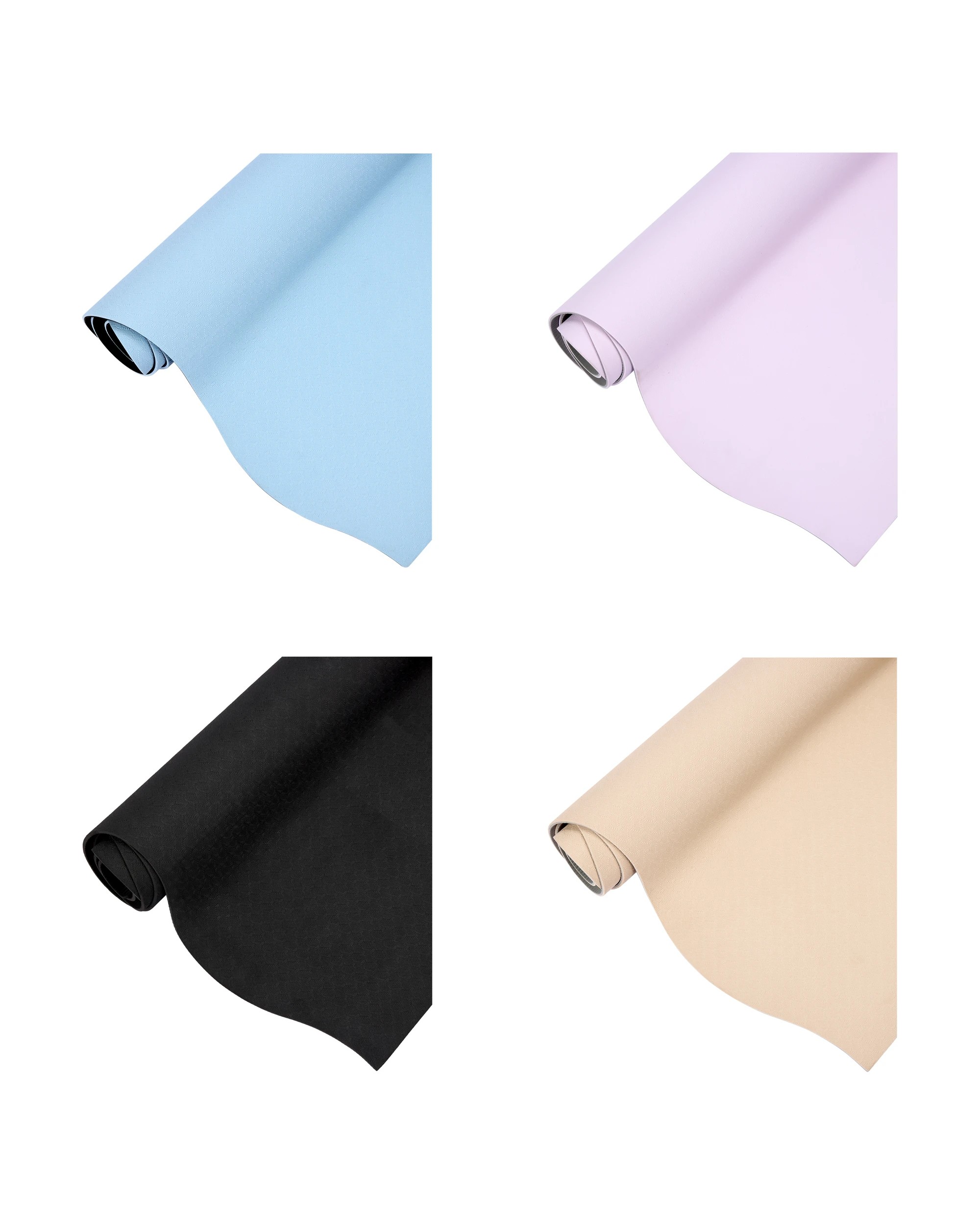 4 Wavy Shaped Yoga Mat - Assorted, 4 of 7
