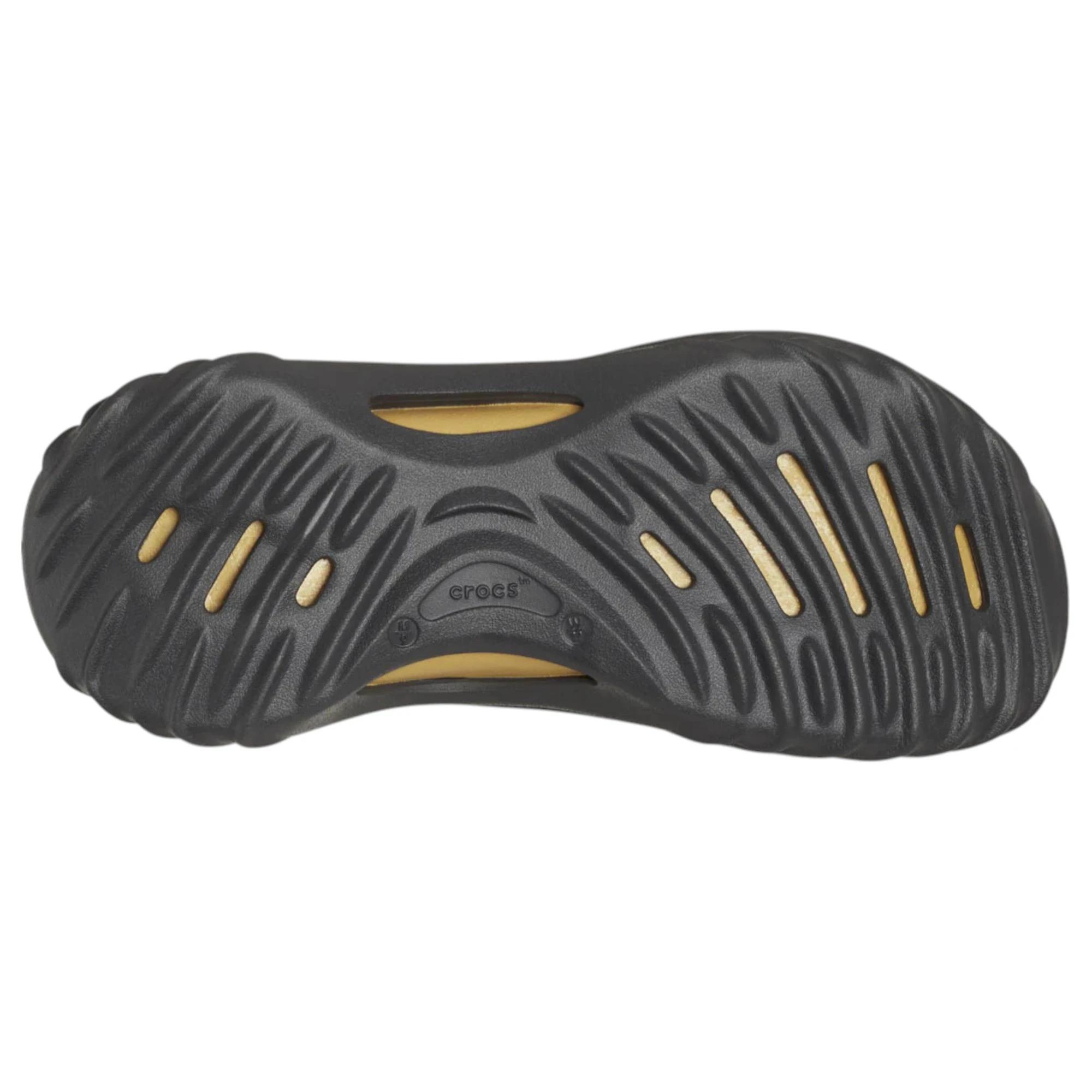 6 Crocs Mens Echo Wave Clogs Sandals BLACK, 6 of 6