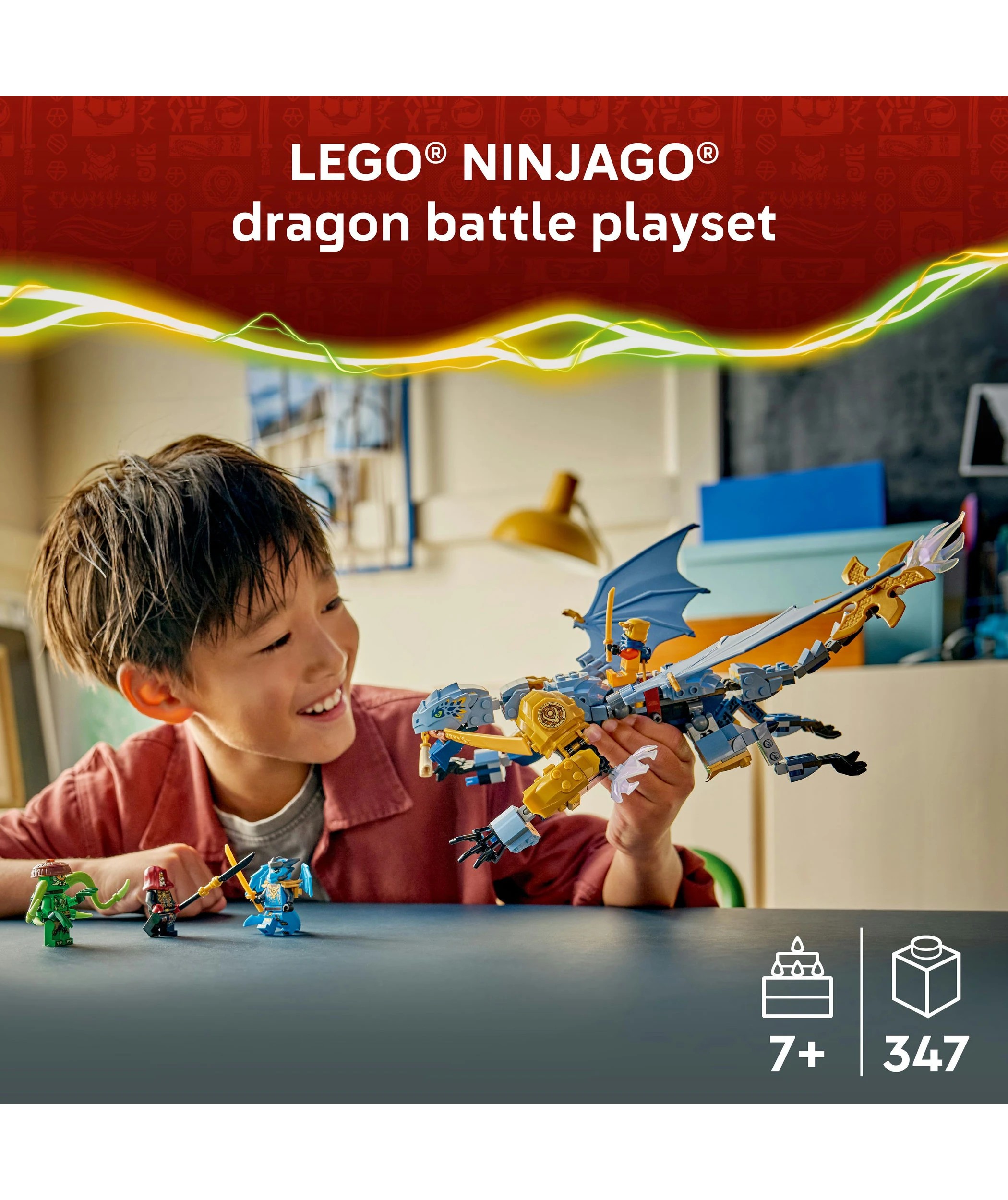 3 LEGO NINJAGO Ninja Dragon Riyu's Battle 71855, 3 of 10