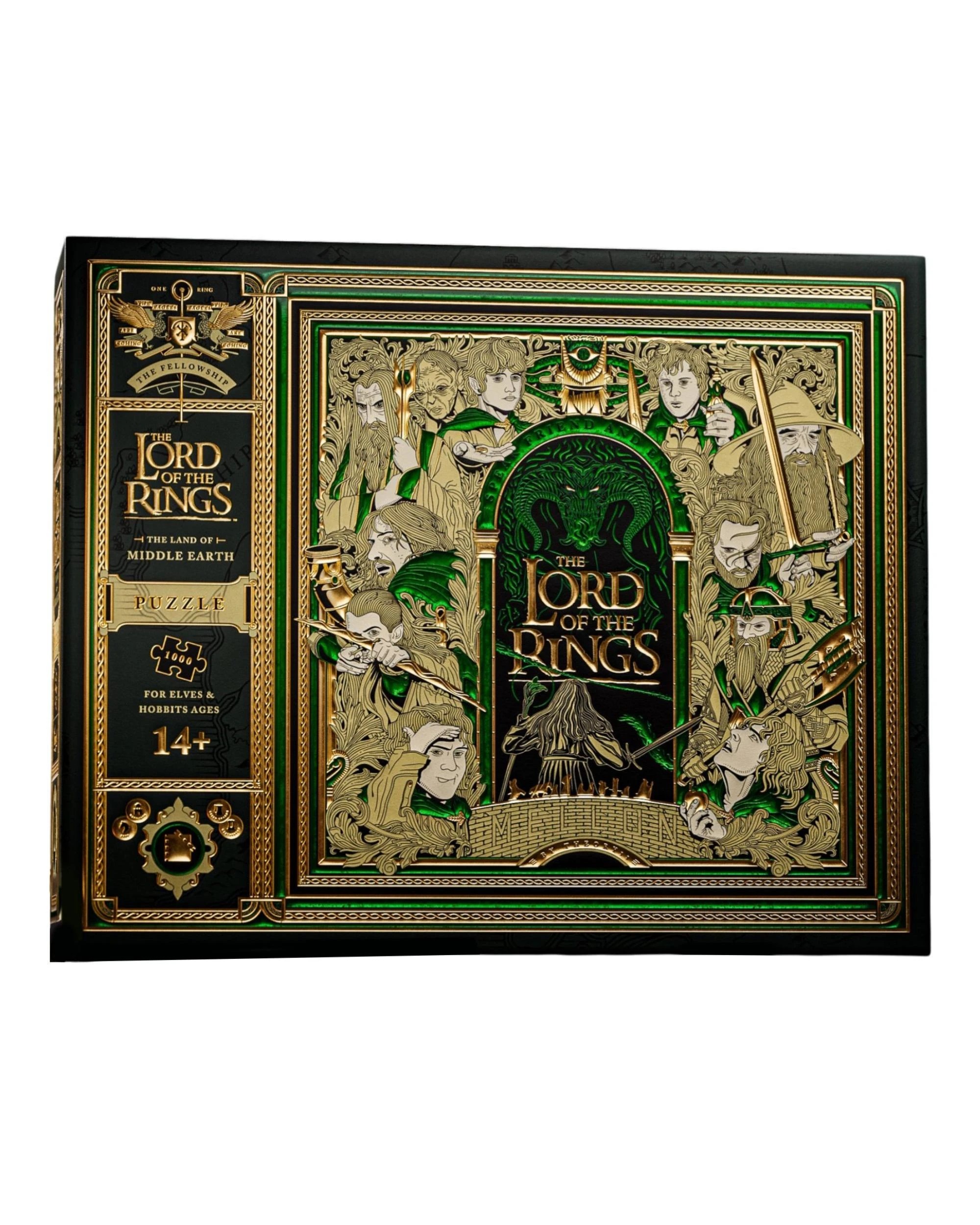1 theory11 The Lord of the Rings 1000 Piece Jigsaw Puzzle, 1 of 4