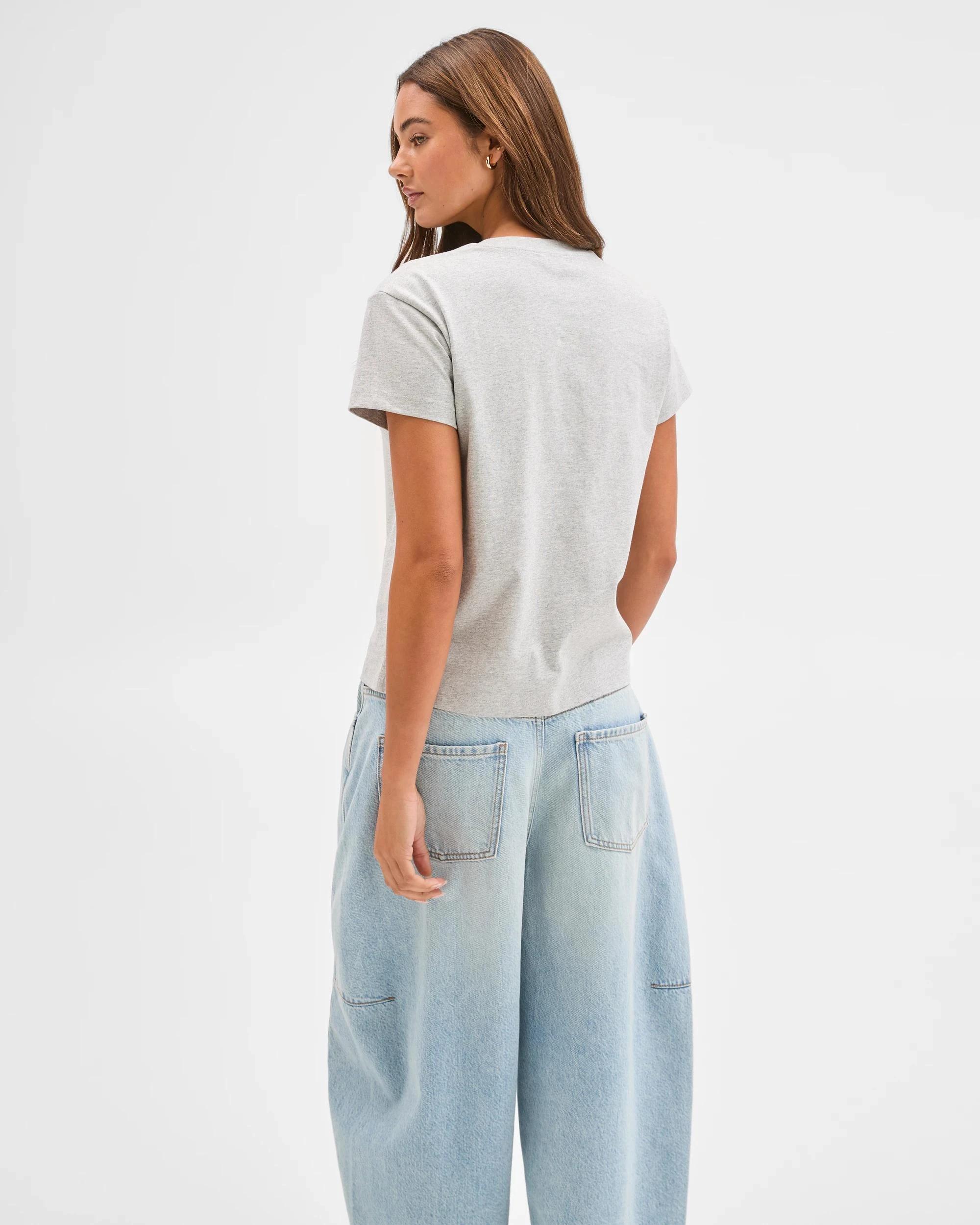 7 Lily Loves Australian Cotton Slim Fit Basic T-Shirt SOHO, 7 of 7