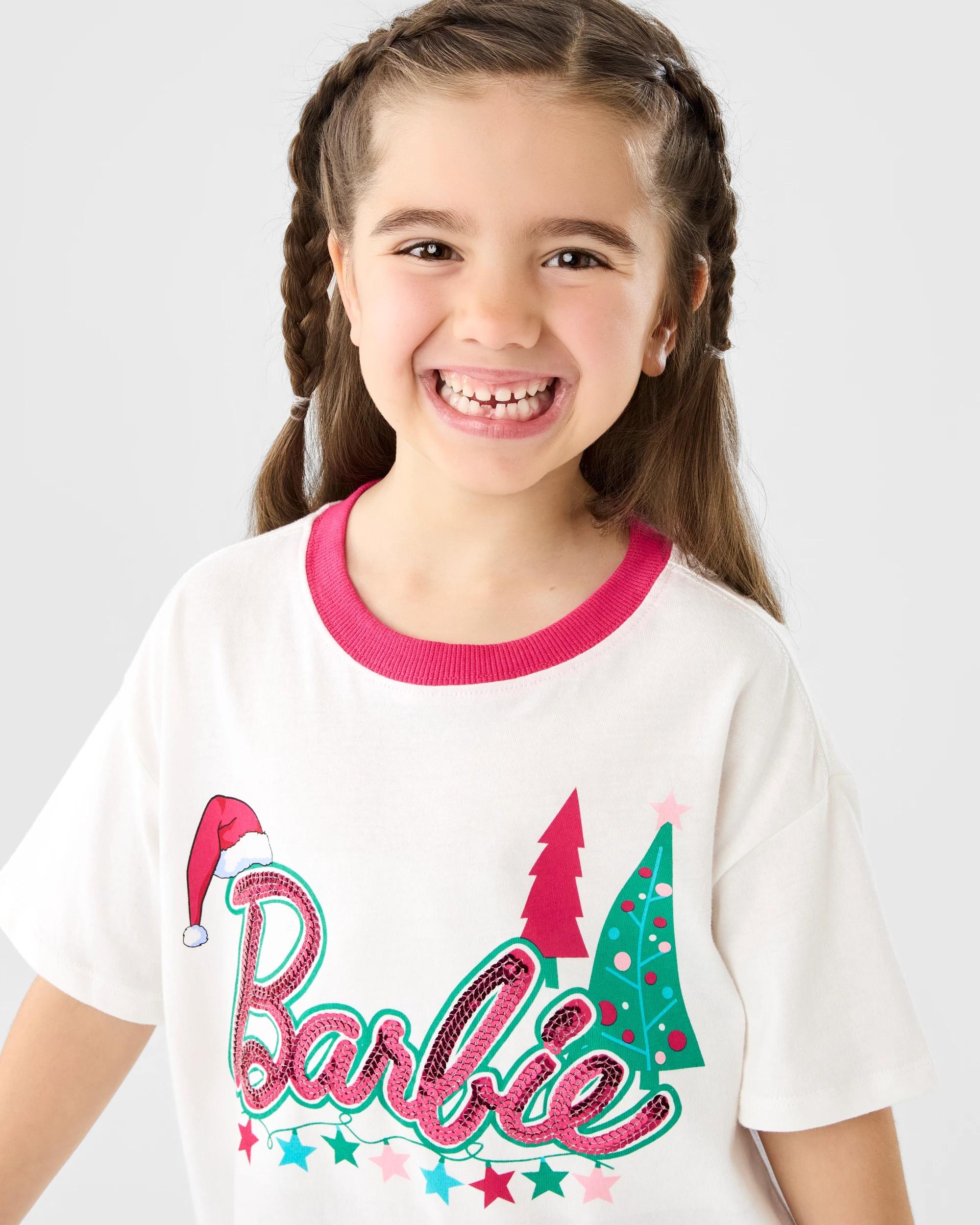 3 Barbie License Christmas T-shirt Barbie, 3 of 7