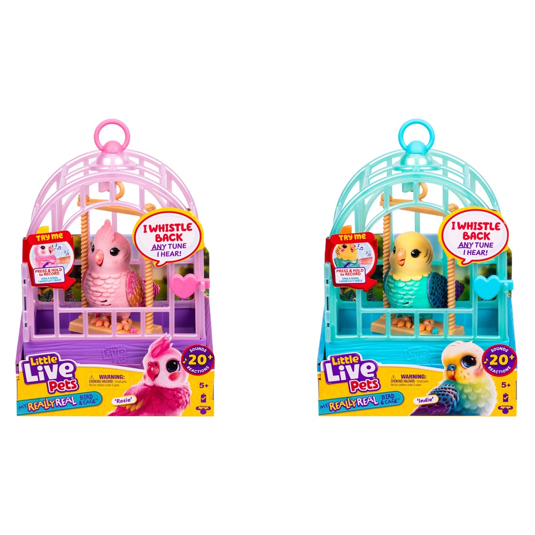 1 Little Live Pets My Really Real Bird & Cage Playset - Assorted, 1 of 10
