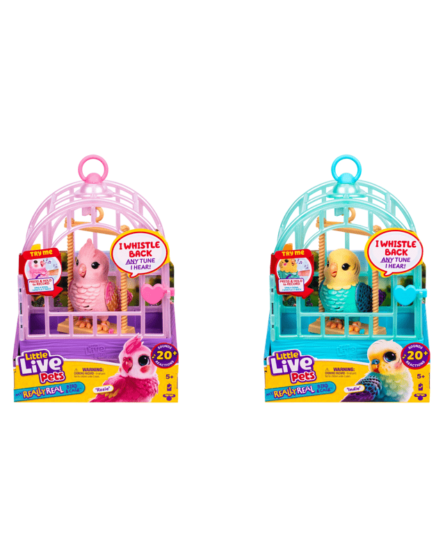 Little Live Pets My Really Real Bird & Cage Playset - Asso