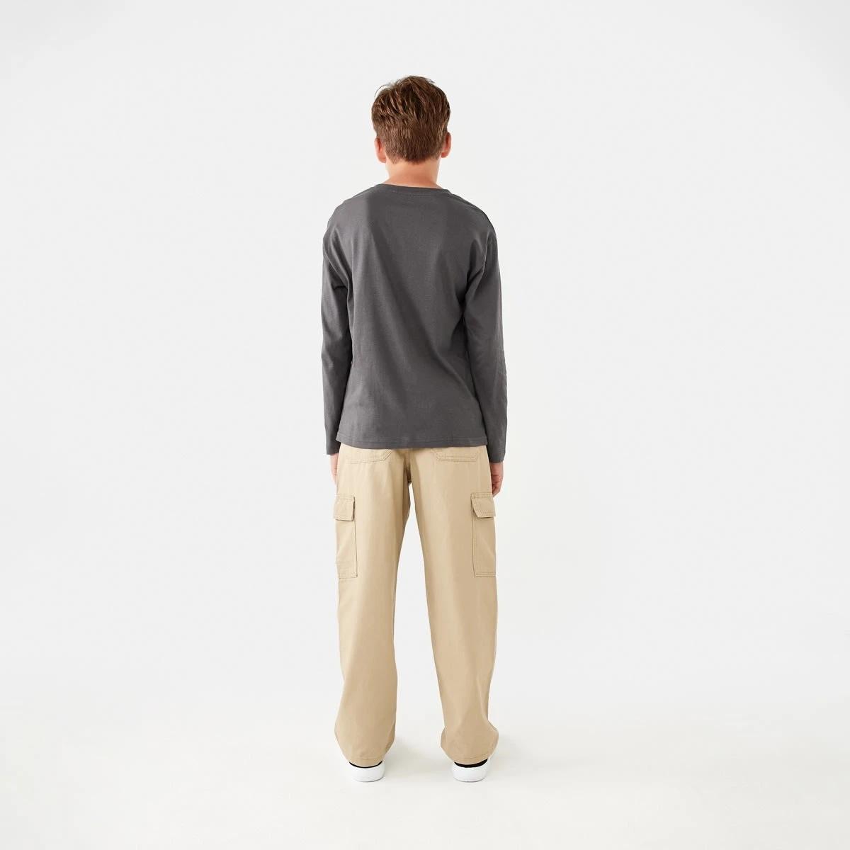 6 Long Sleeve Print T-shirt Gry Gamebl, 6 of 8