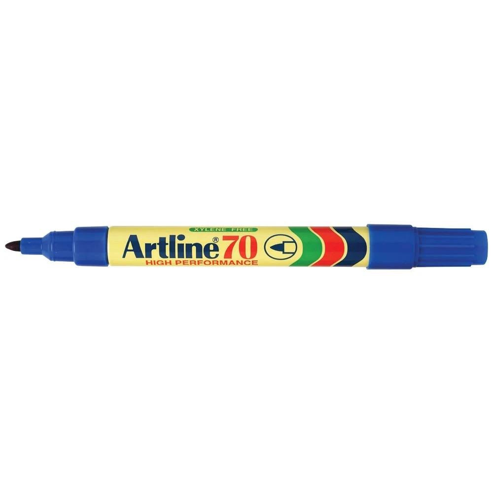 1 Artline 70 Permanent Marker Blue, 1 of 2