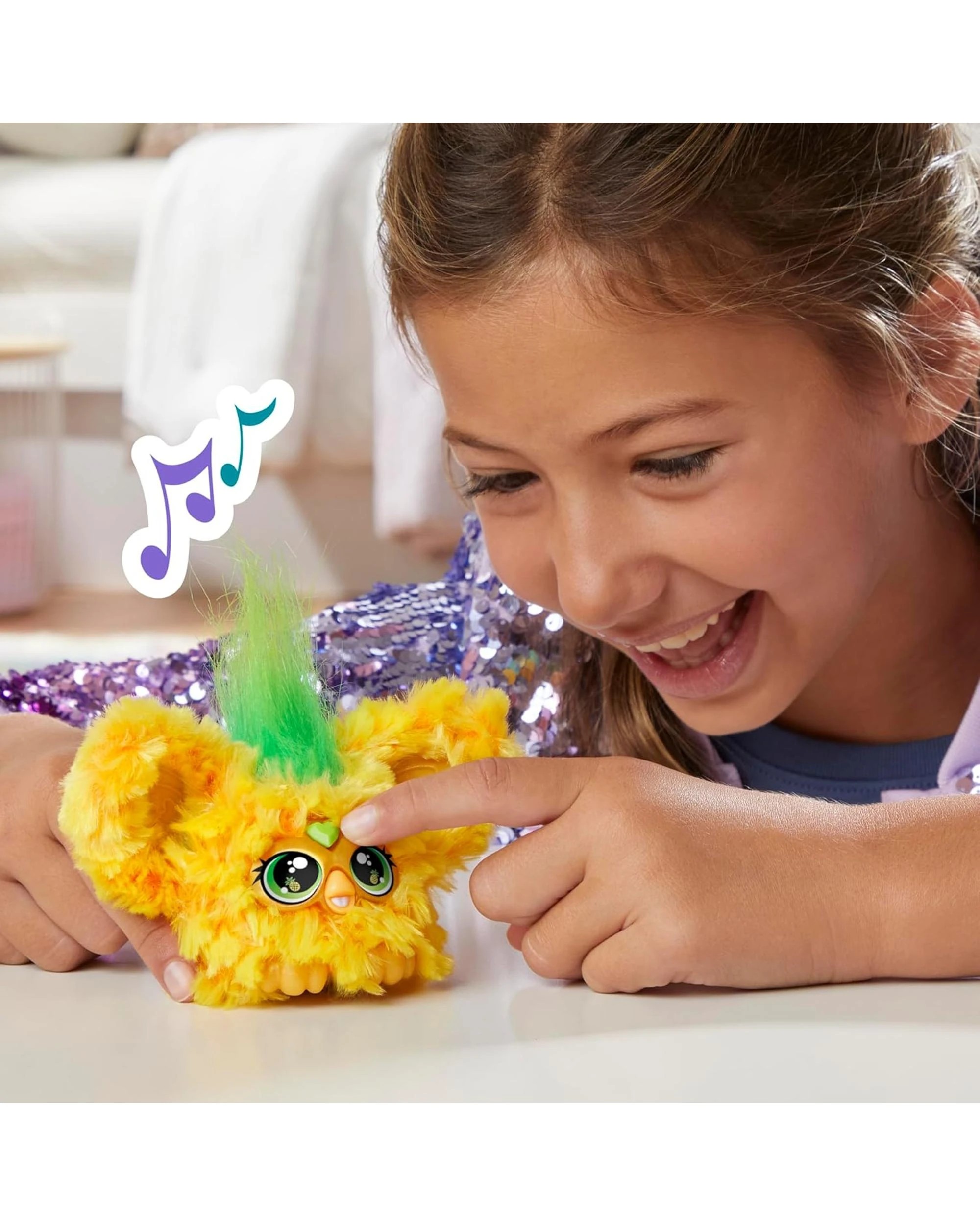 8 Furby Furblets Hoo-Lah Pineapple Furblet - Yellow, 8 of 10
