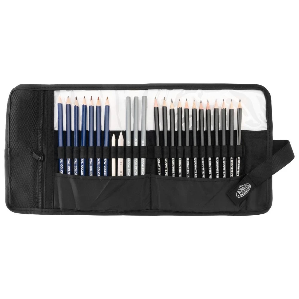 4 Royal & Langnickel Sketching Pencil Wrap 25 Piece, 4 of 7