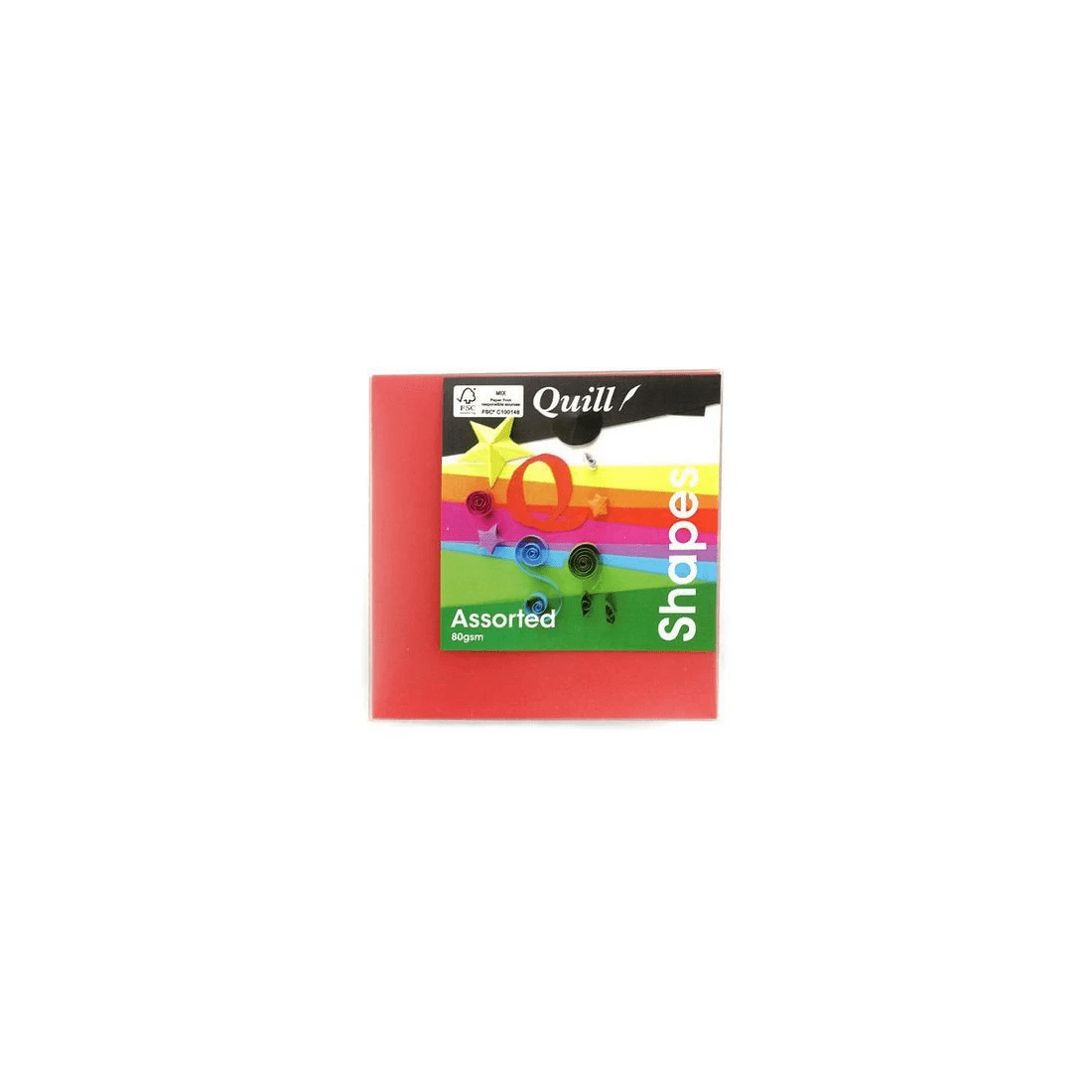 2 Quill Shapes Matte Squares 127mm 360 Pack, 2 of 2