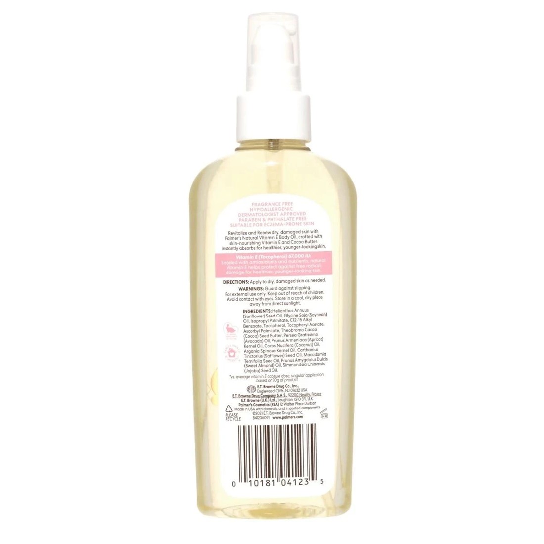 2 Palmer's Body Oil 150ml - Vitamin E - White, 2 of 4
