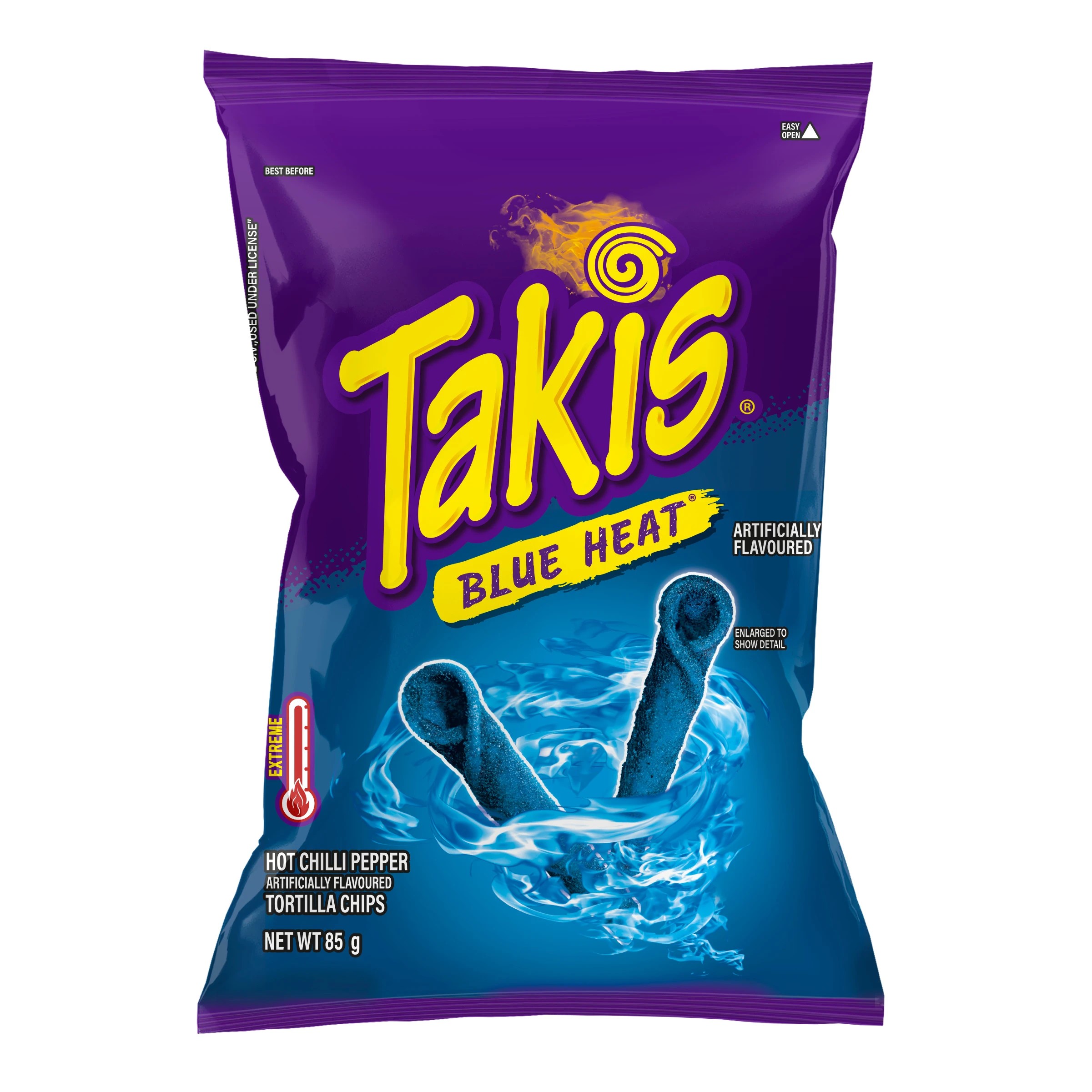 1 Takis Chips Blue Heat 85g, 1 of 4