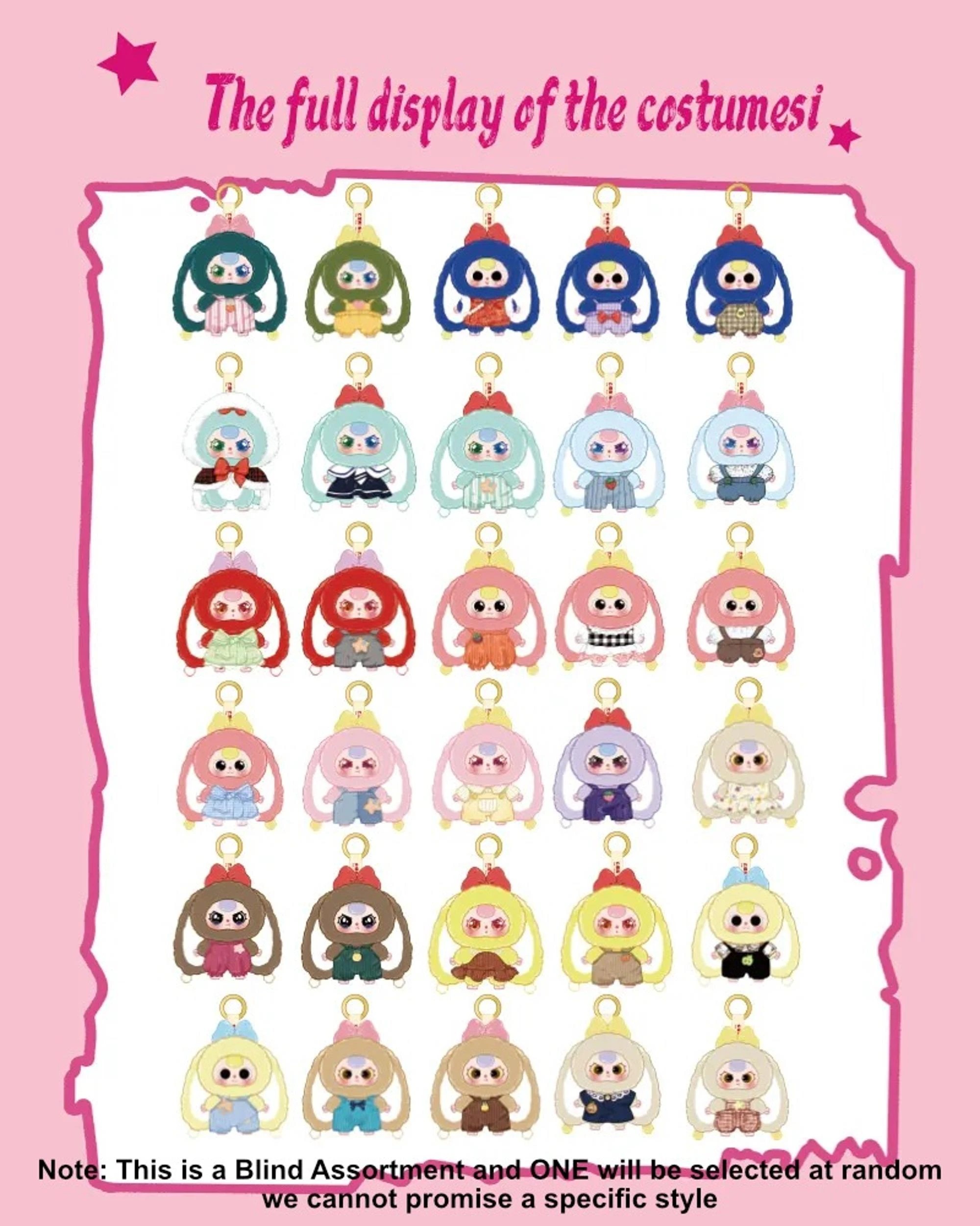 3 Baby Three: Macaron Cute Bunny V2 Plush Blind Box, 3 of 9