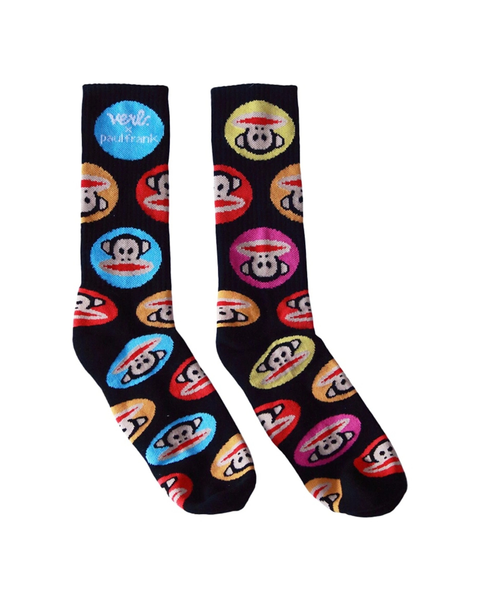 1 Verb. X Paul Frank Polka Dot Mens Socks - 8-11, 1 of 4