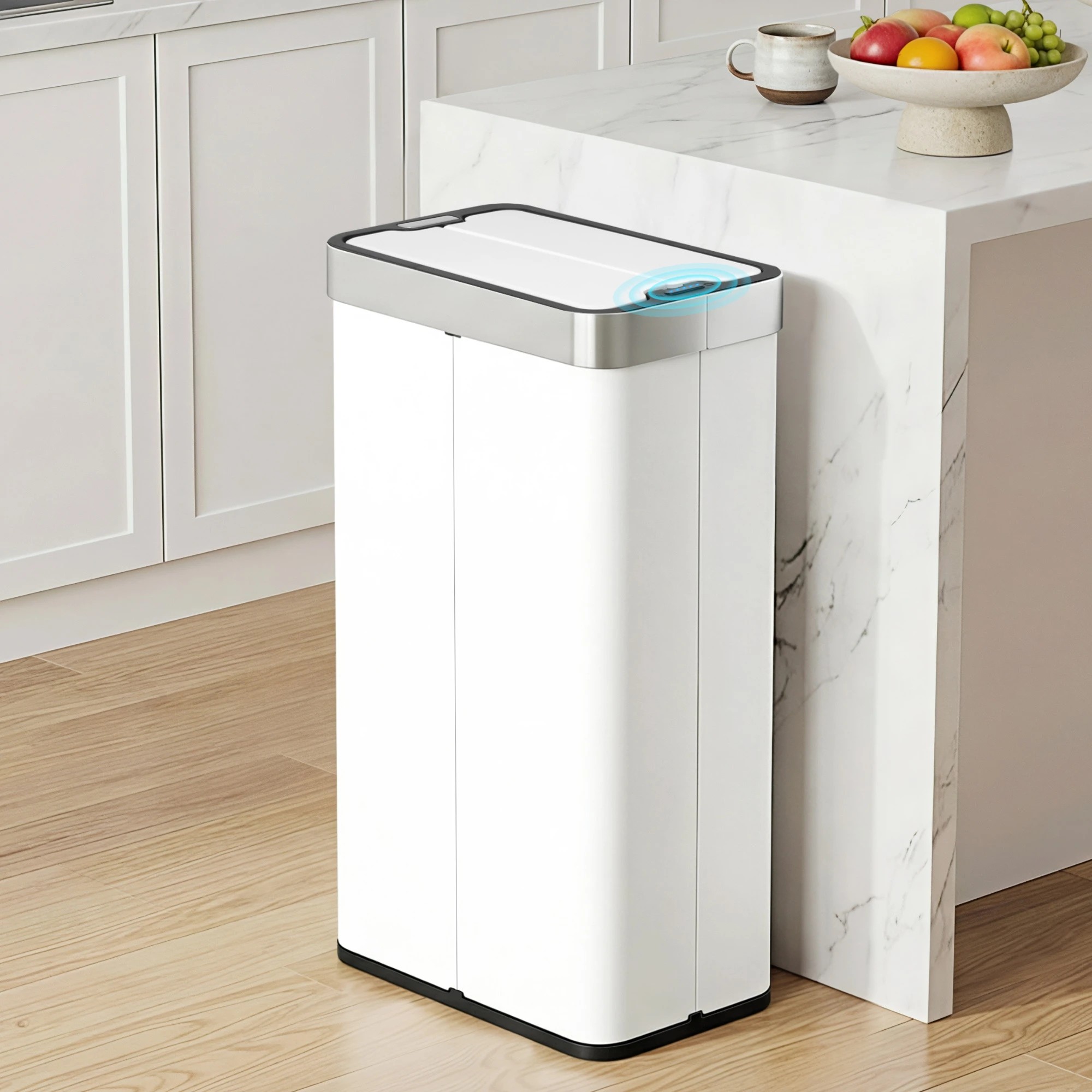 7 Devanti Rubbish Bin 70L Automatic Sensor Kitchen Bin, 7 of 7
