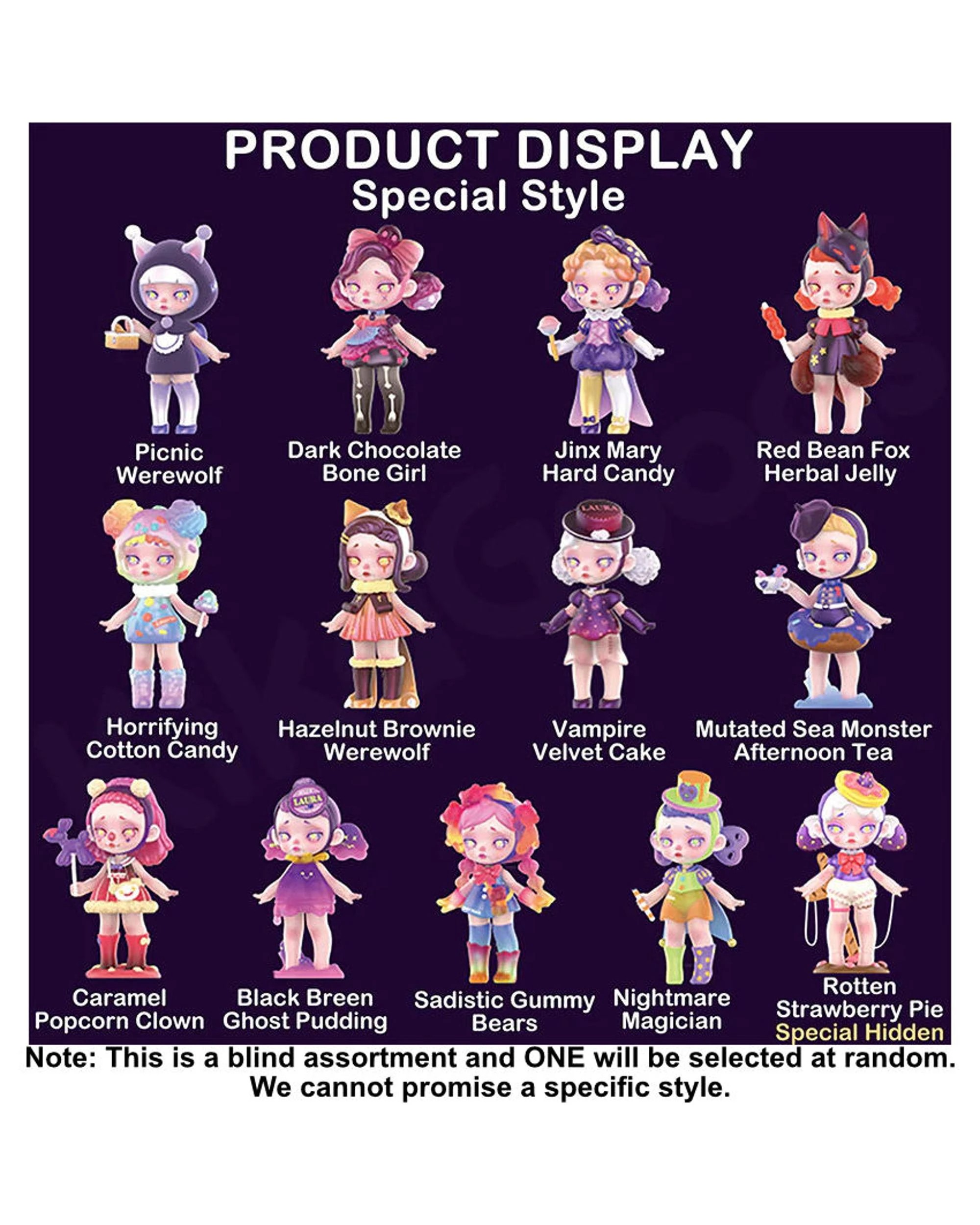 3 ToyCity Laura Sweet Monster Figure Blind Box, 3 of 10